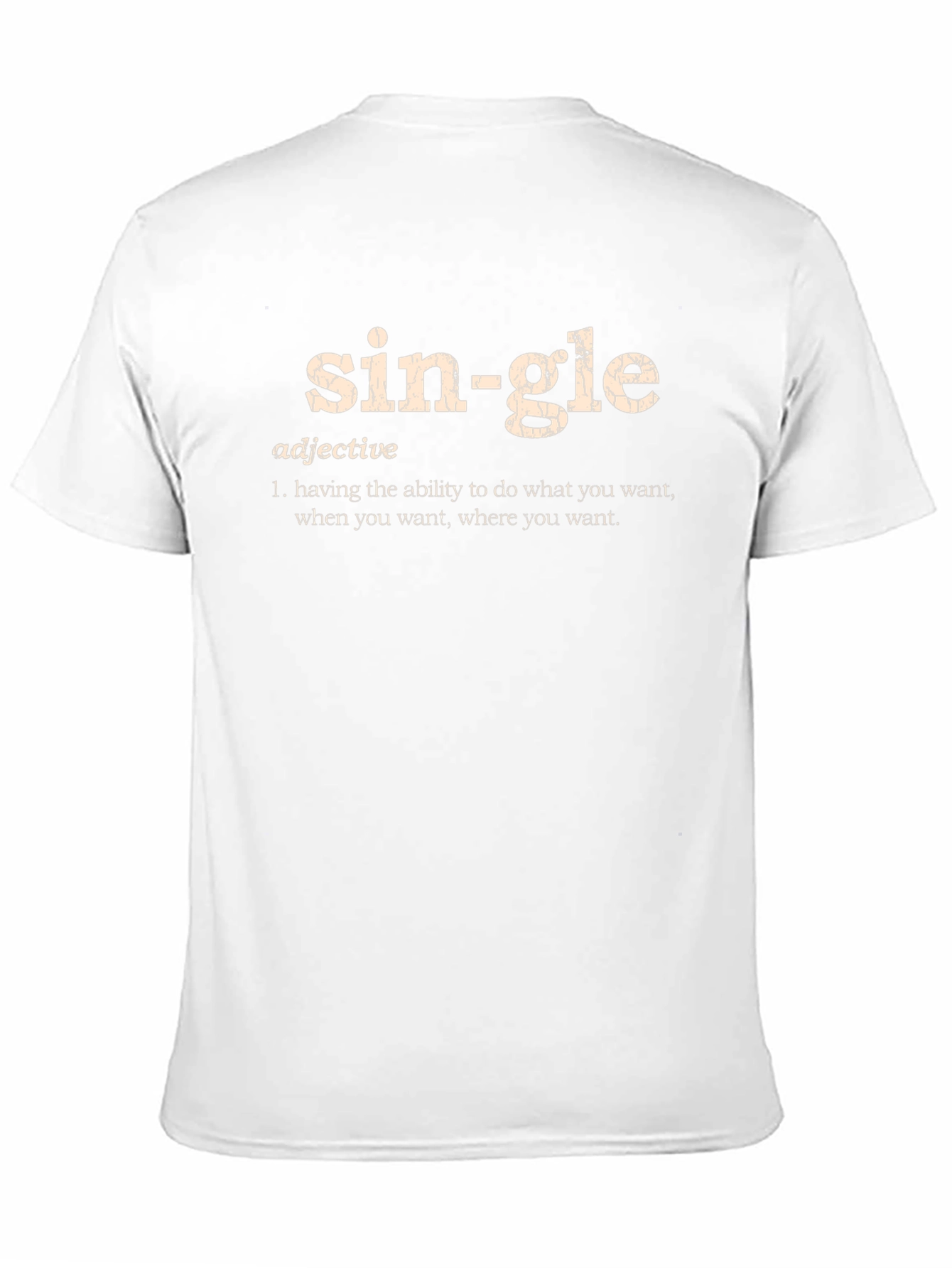 Single Definition Graphic Tee - Freedom & Independence
