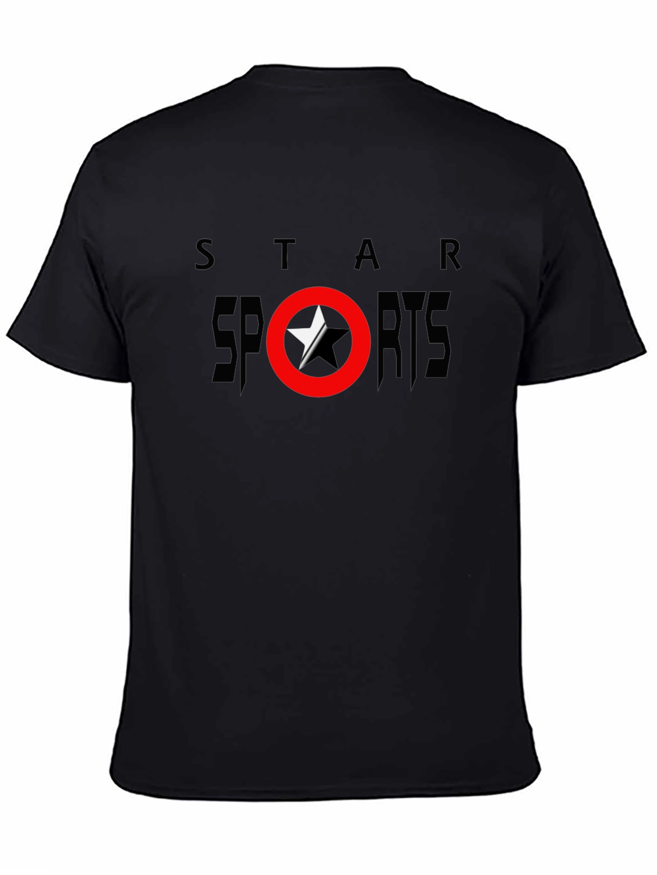 Star Sports Black T-Shirt