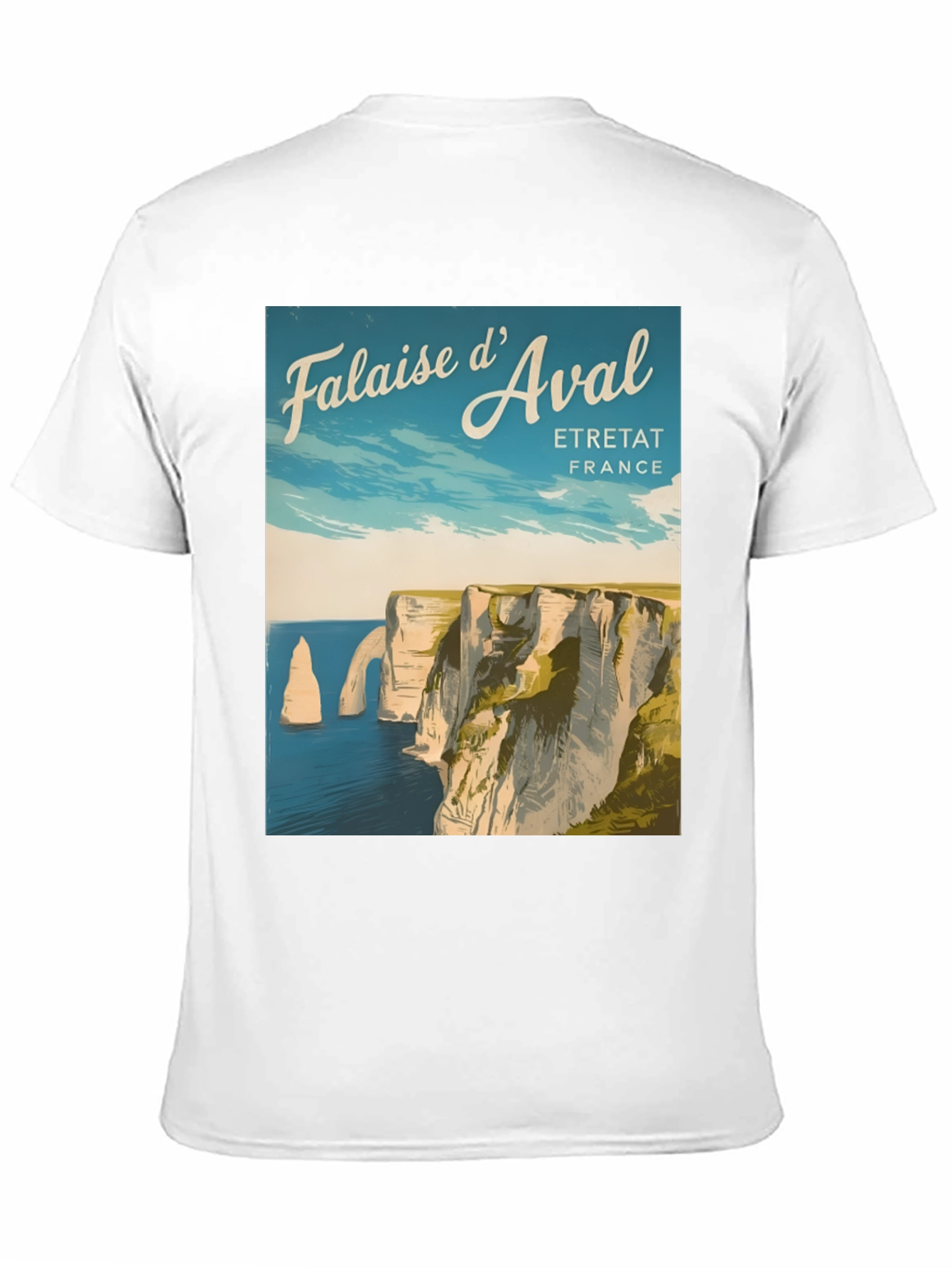 Falaise dAval Etretat France T-Shirt