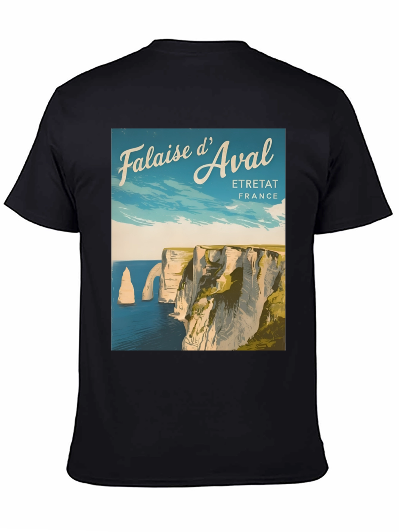 Falaise dAval Etretat France T-Shirt