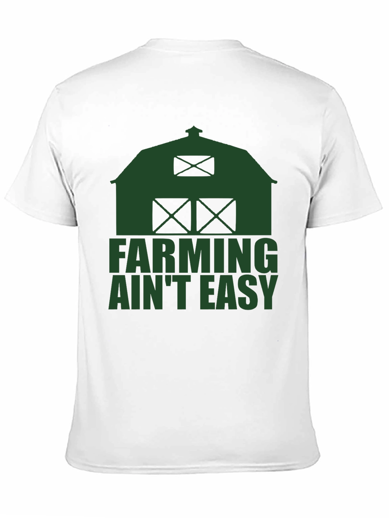 Farming Aint Easy T-Shirt - Black