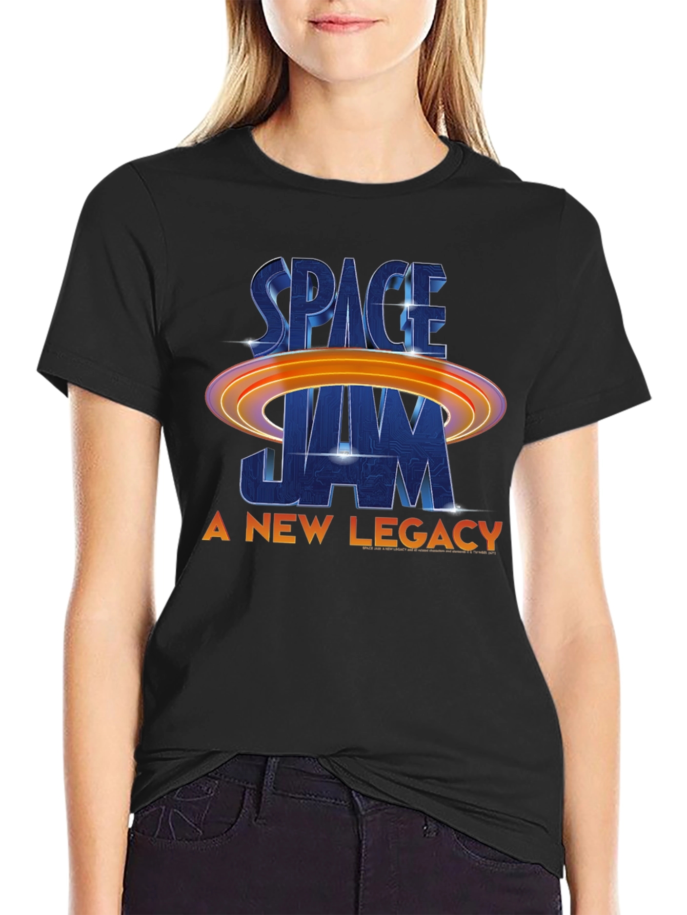 Space Jam: A New Legacy Black T-Shirt