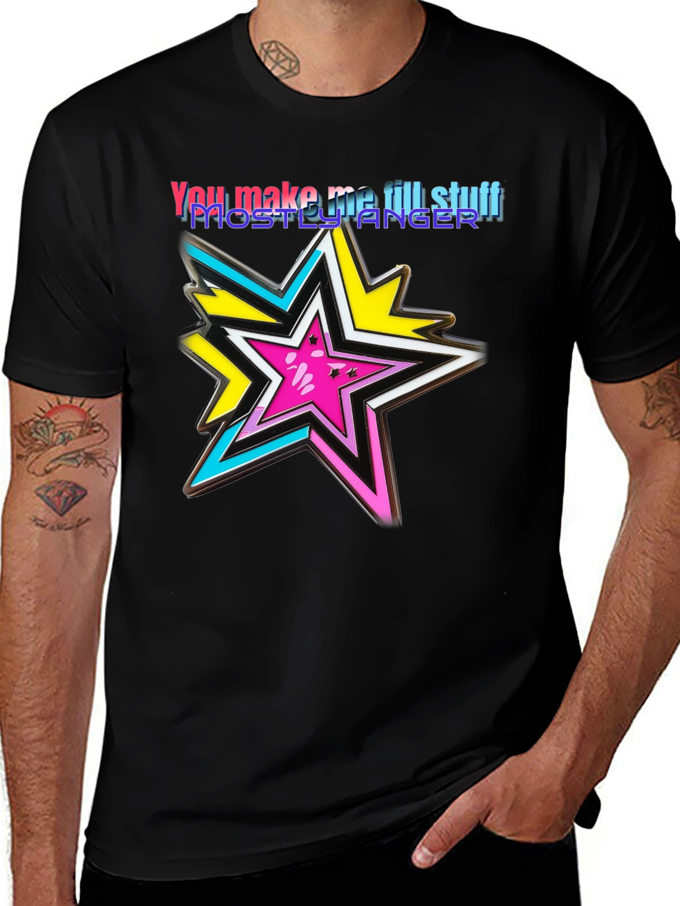 You Make Me Till Stuff Star Graphic Tee