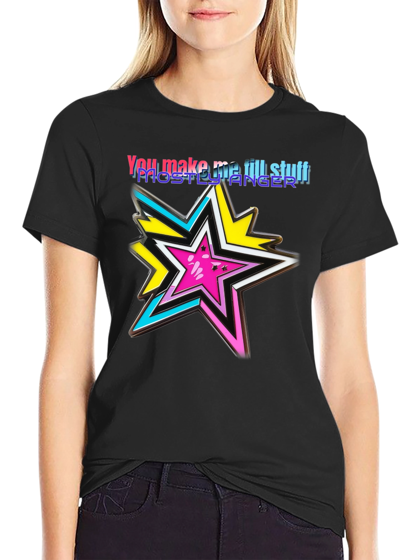 You Make Me Till Stuff Star Graphic Tee