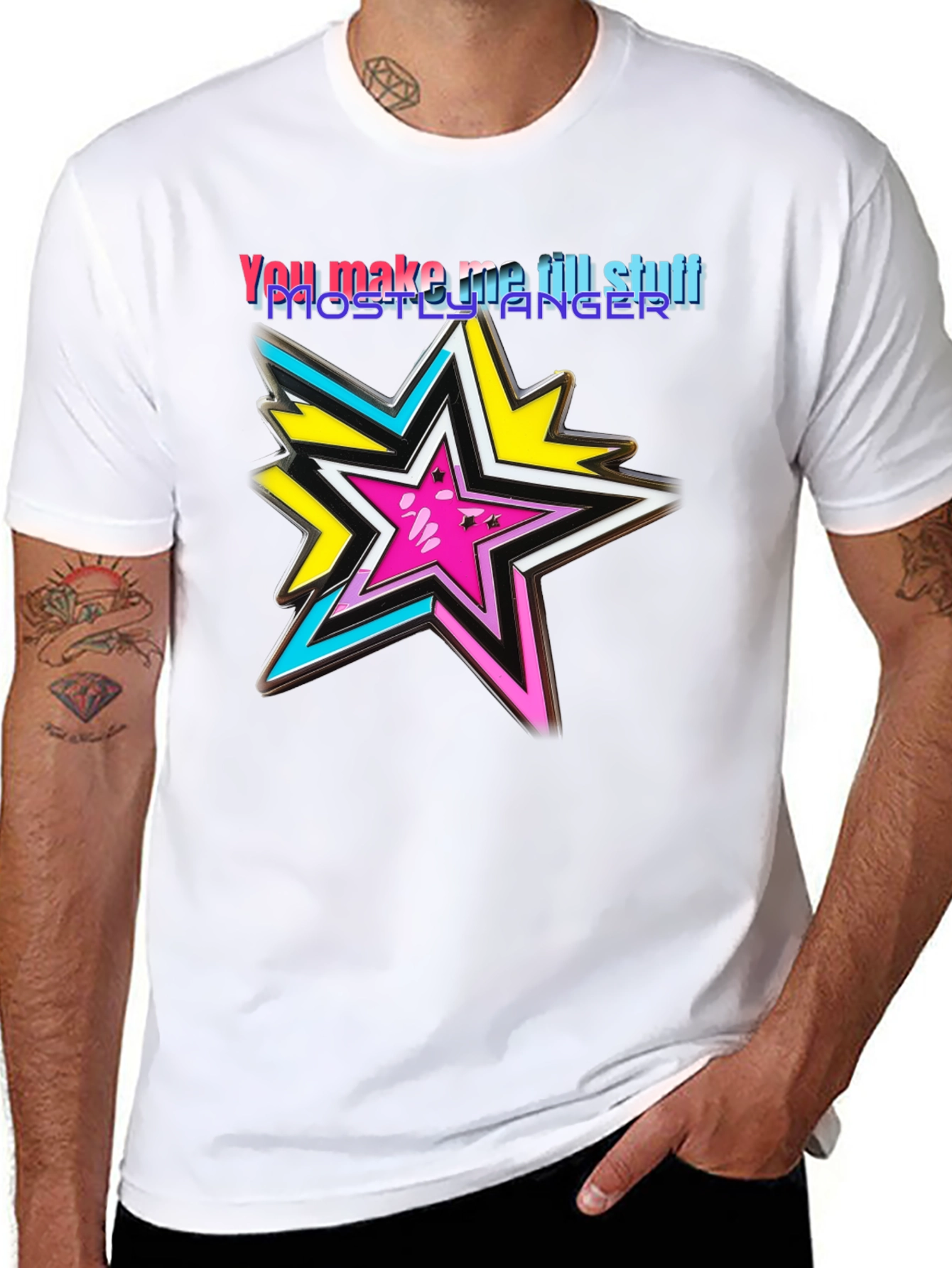 You Make Me Till Stuff Star Graphic Tee