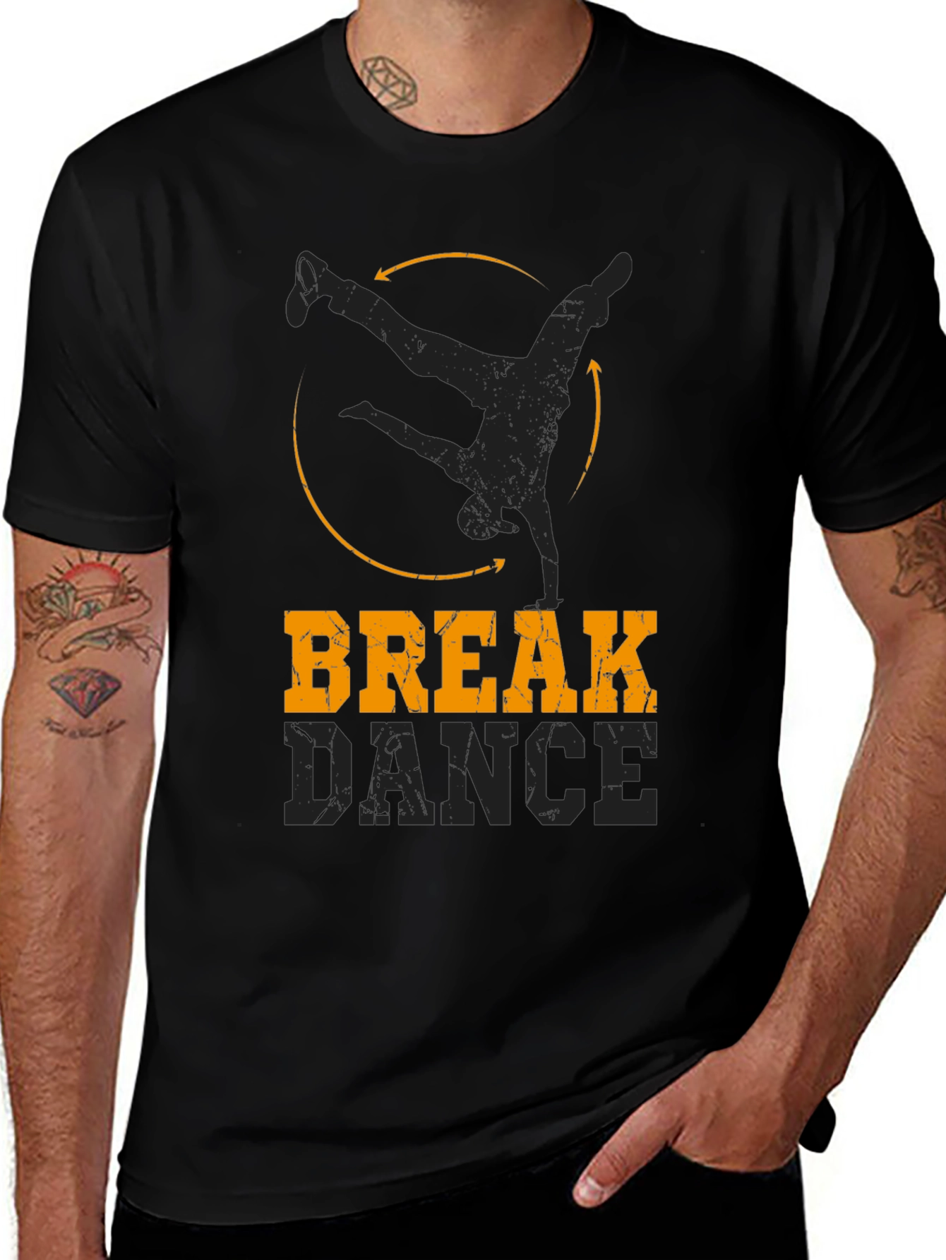 Break Dance Graphic Tee - Streetwear Style