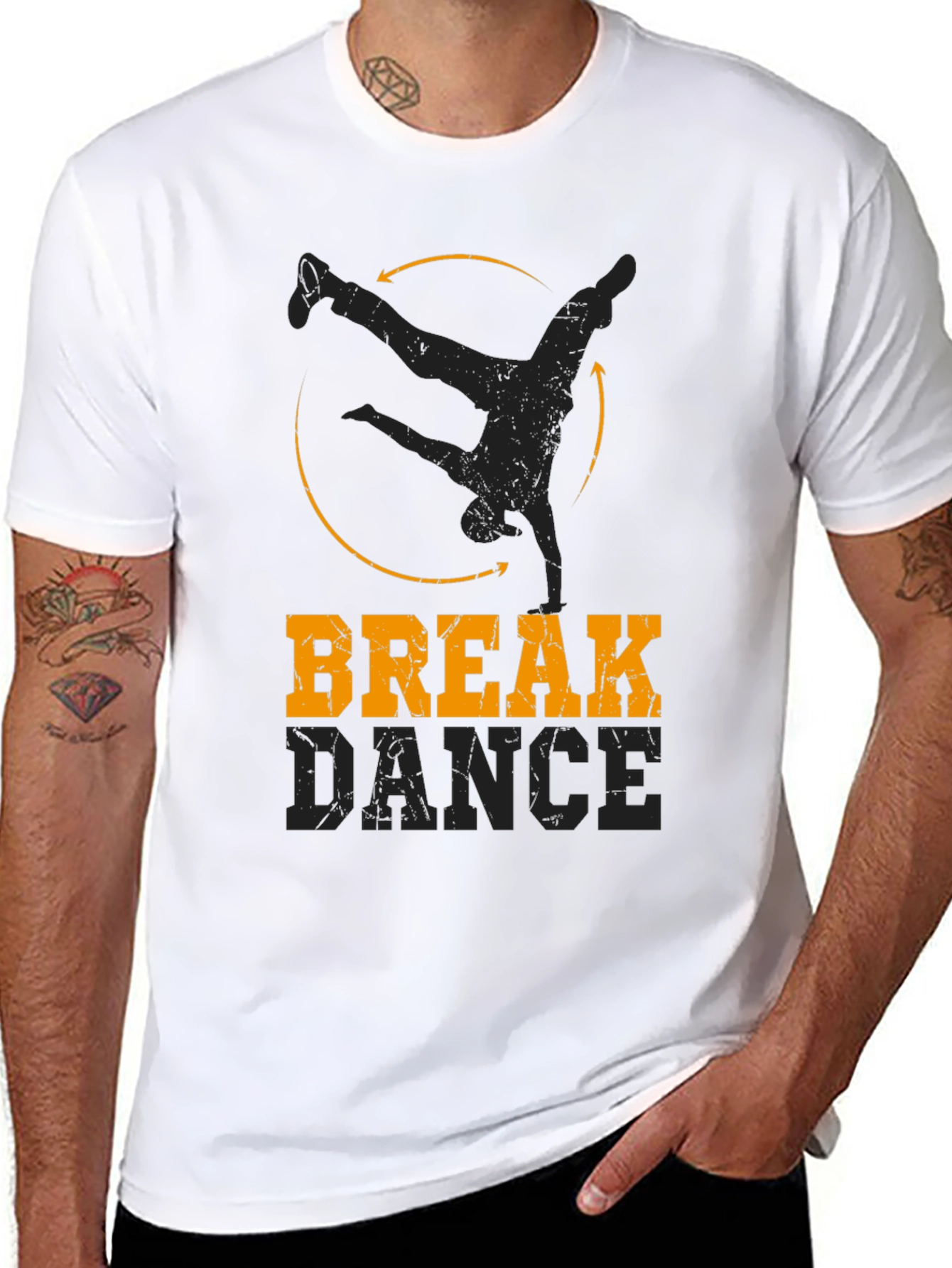 Break Dance Graphic Tee - Streetwear Style