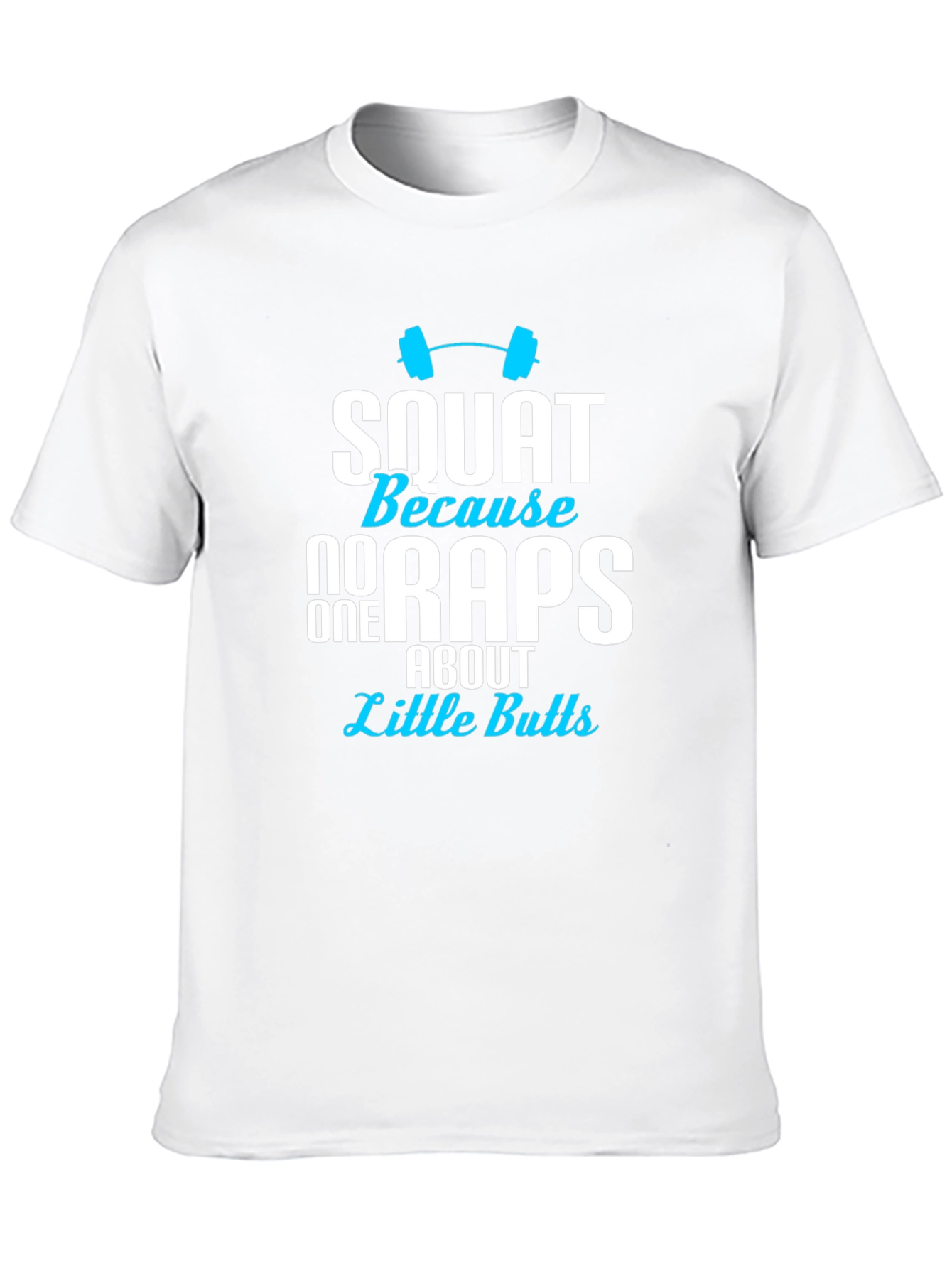 Squat Little Butts Graphic Tee - Mens Black T-Shirt