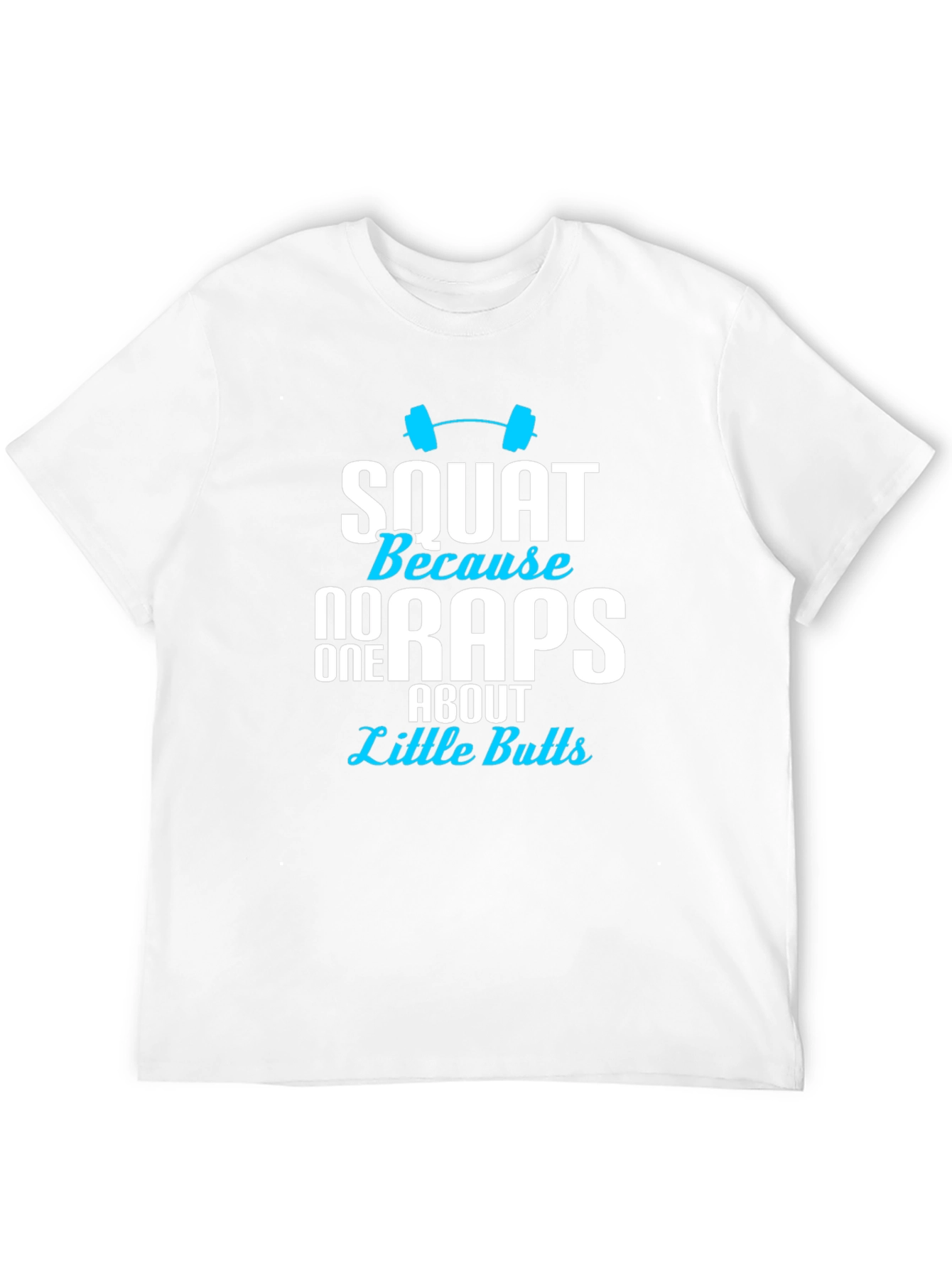 Squat Little Butts Graphic Tee - Mens Black T-Shirt