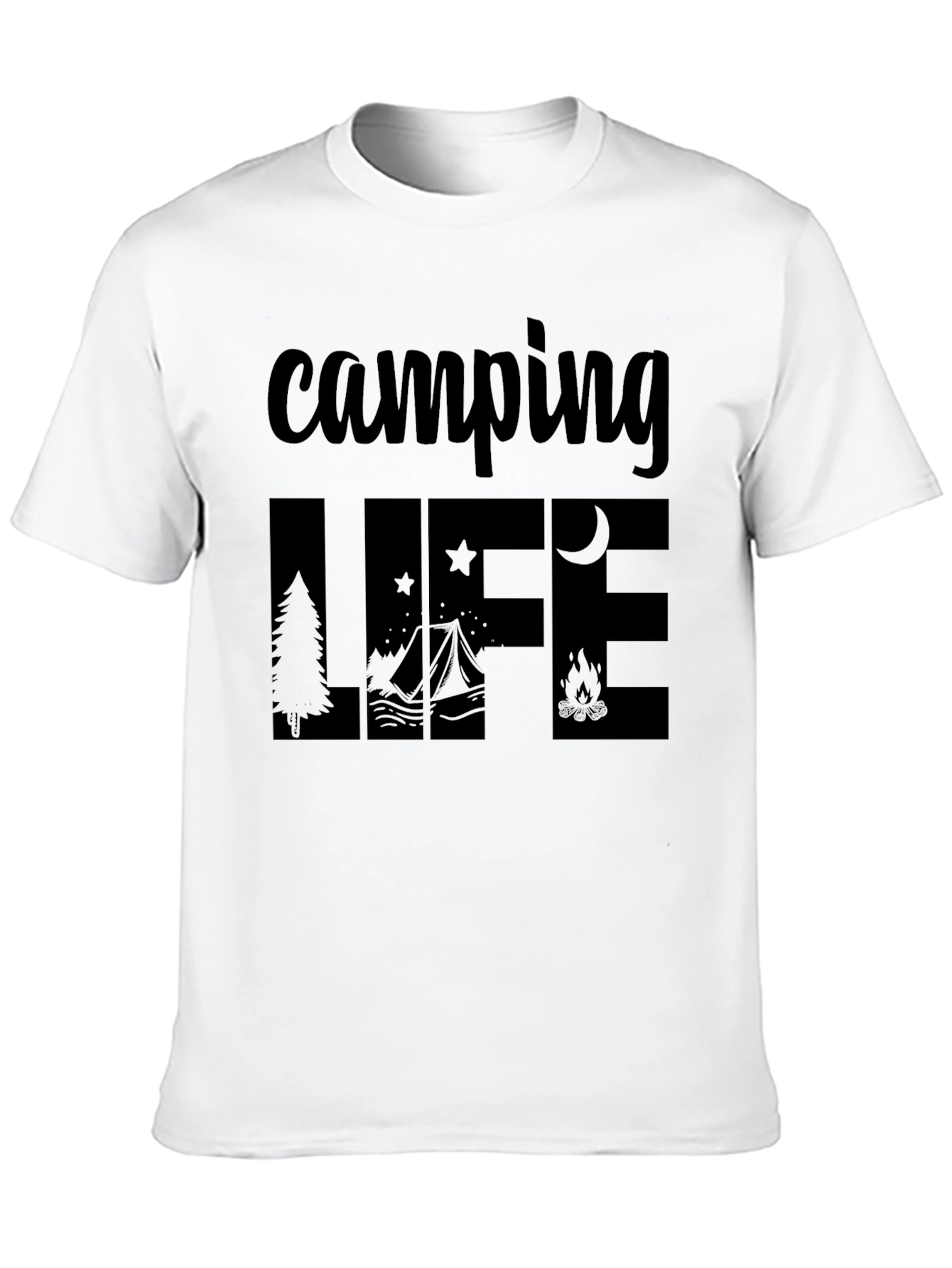 Camping Life Graphic T-Shirt - Adventure Tee