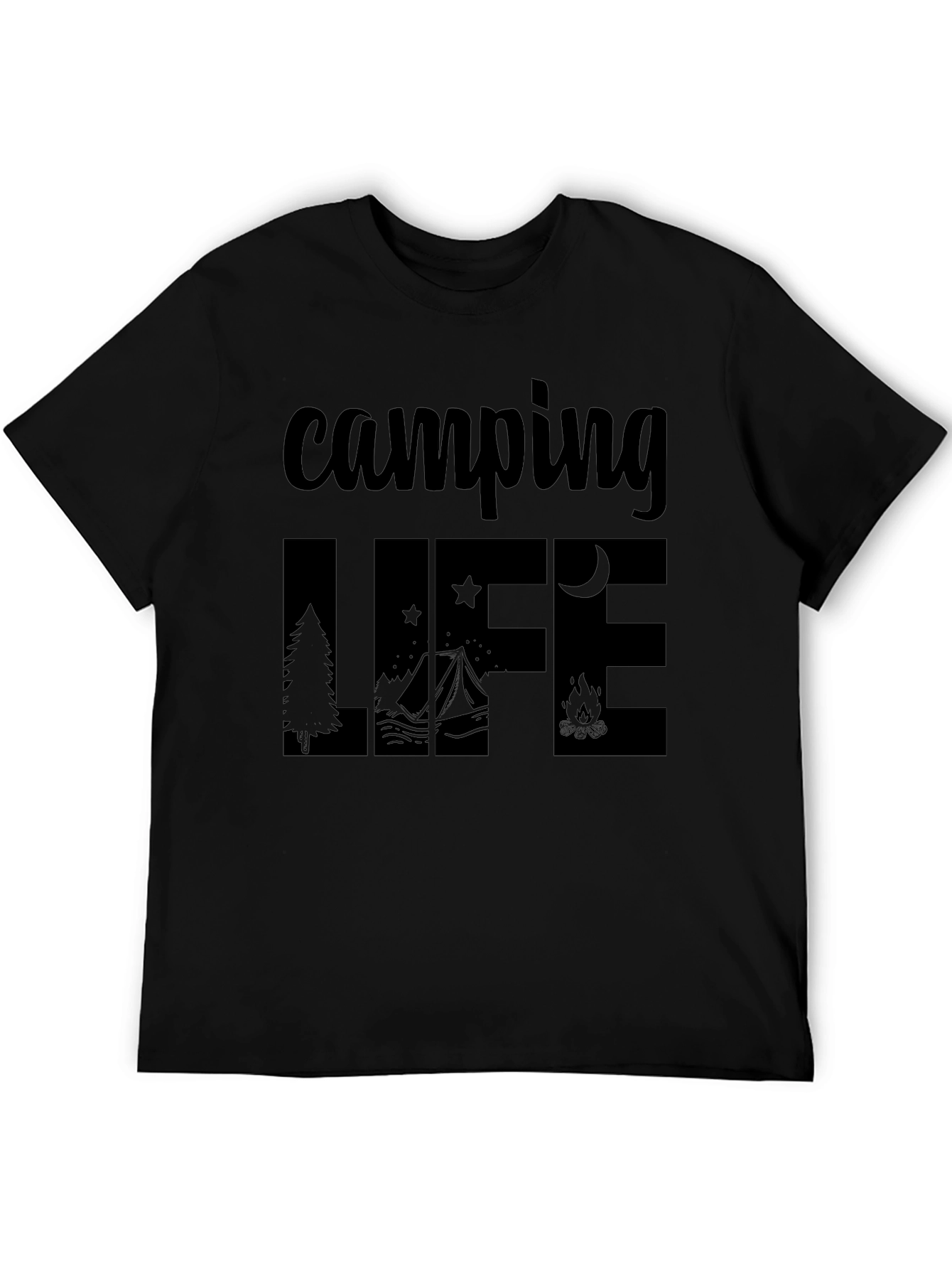 Camping Life Graphic T-Shirt - Adventure Tee
