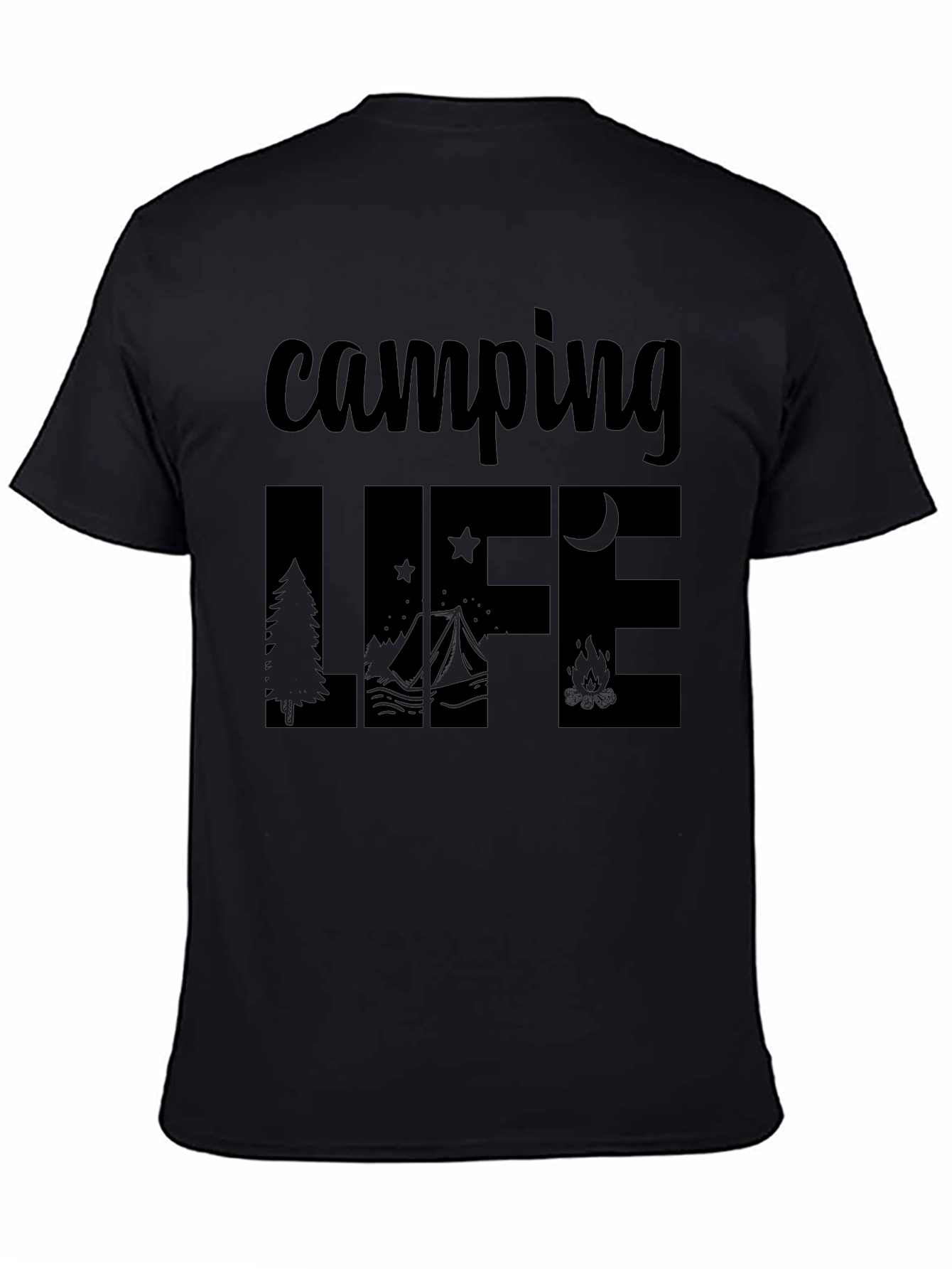 Camping Life Graphic T-Shirt - Adventure Tee