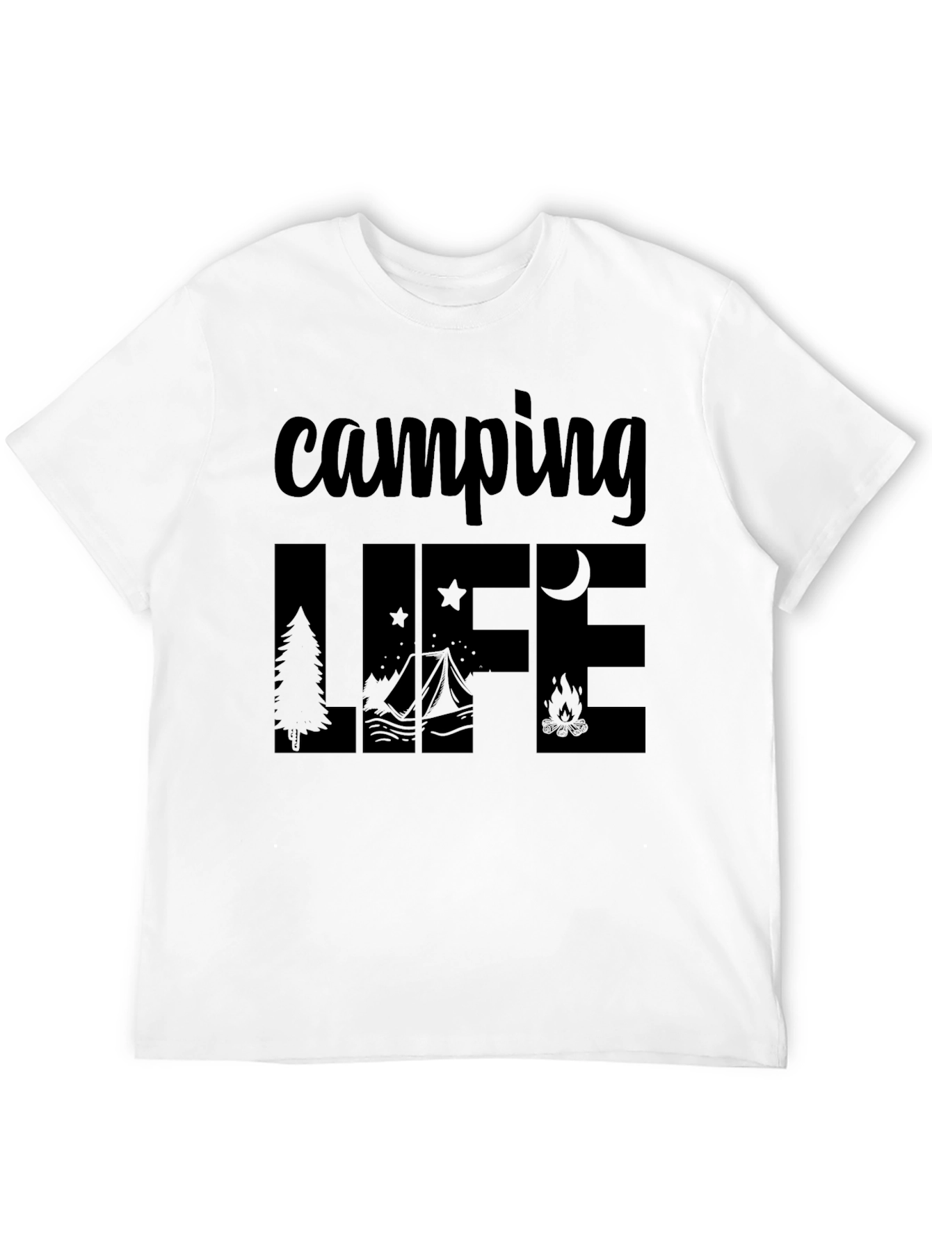 Camping Life Graphic T-Shirt - Adventure Tee