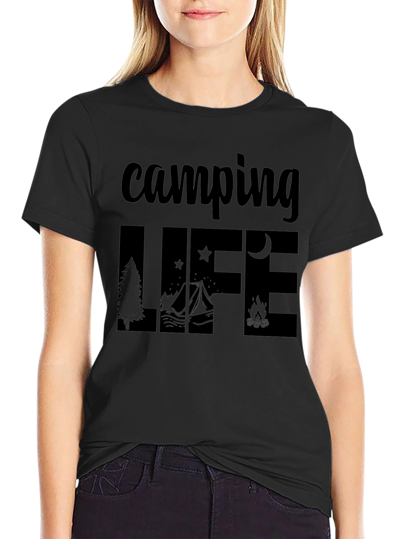 Camping Life Graphic T-Shirt - Adventure Tee