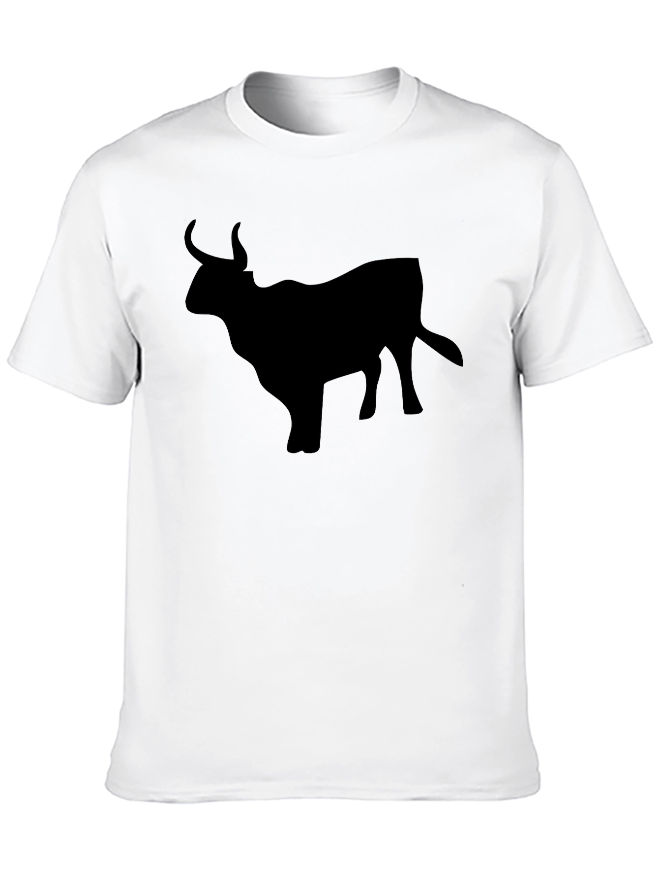 Black Bull Silhouette Graphic Tee