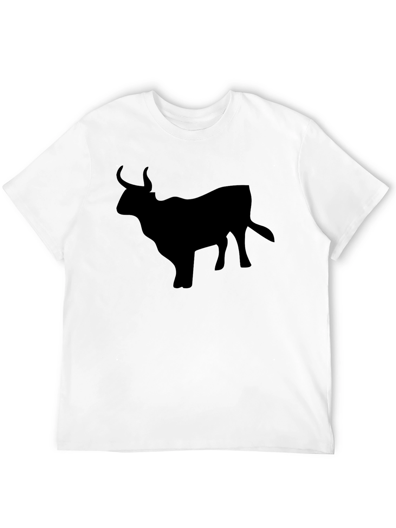Black Bull Silhouette Graphic Tee