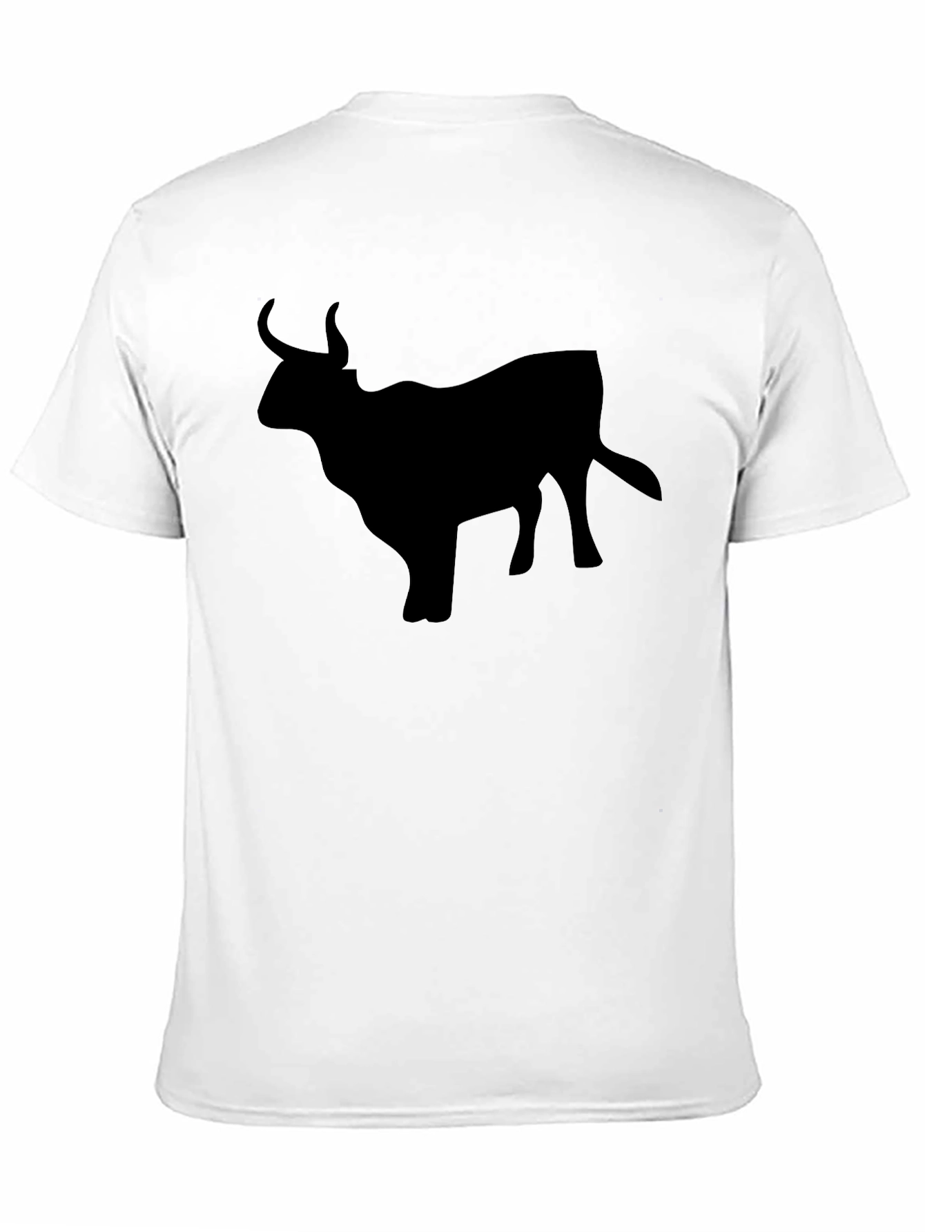 Black Bull Silhouette Graphic Tee