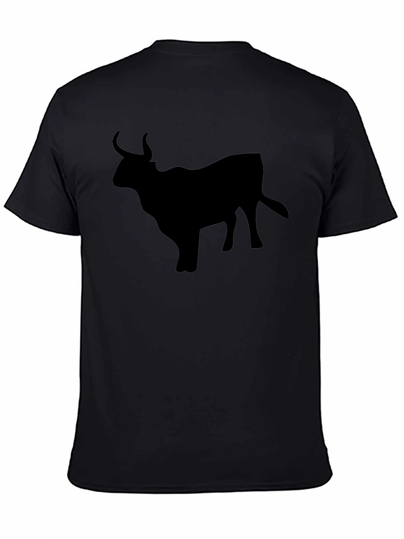 Black Bull Silhouette Graphic Tee