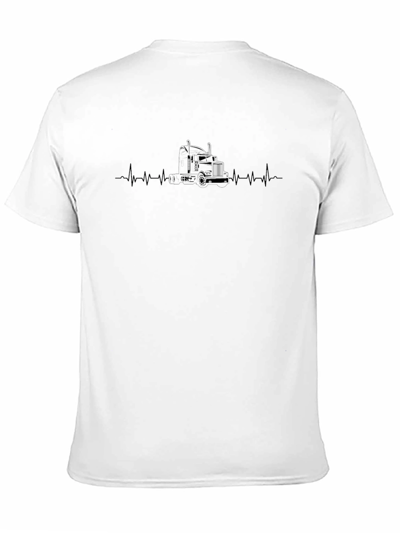 Truck Heartbeat T-Shirt - Drivers Life