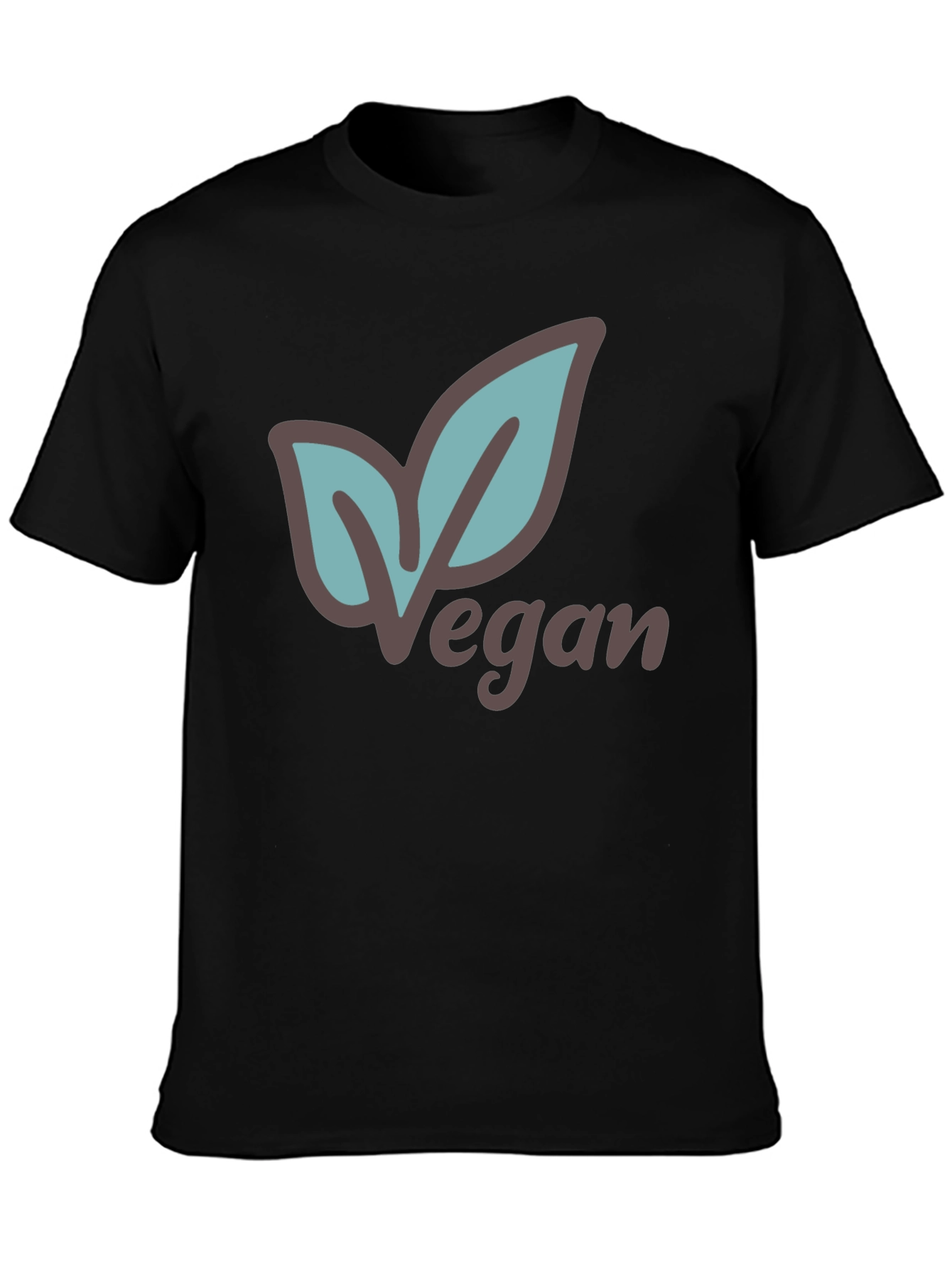 Vegan Leaf Graphic T-Shirt - Unisex