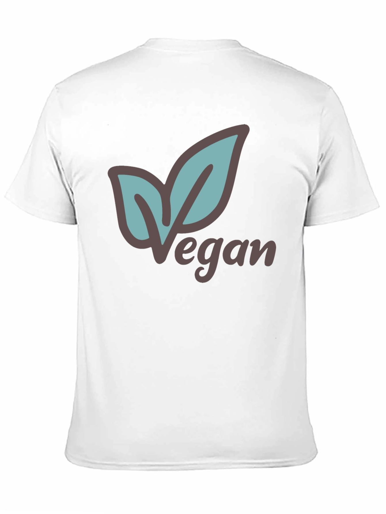 Vegan Leaf Graphic T-Shirt - Unisex