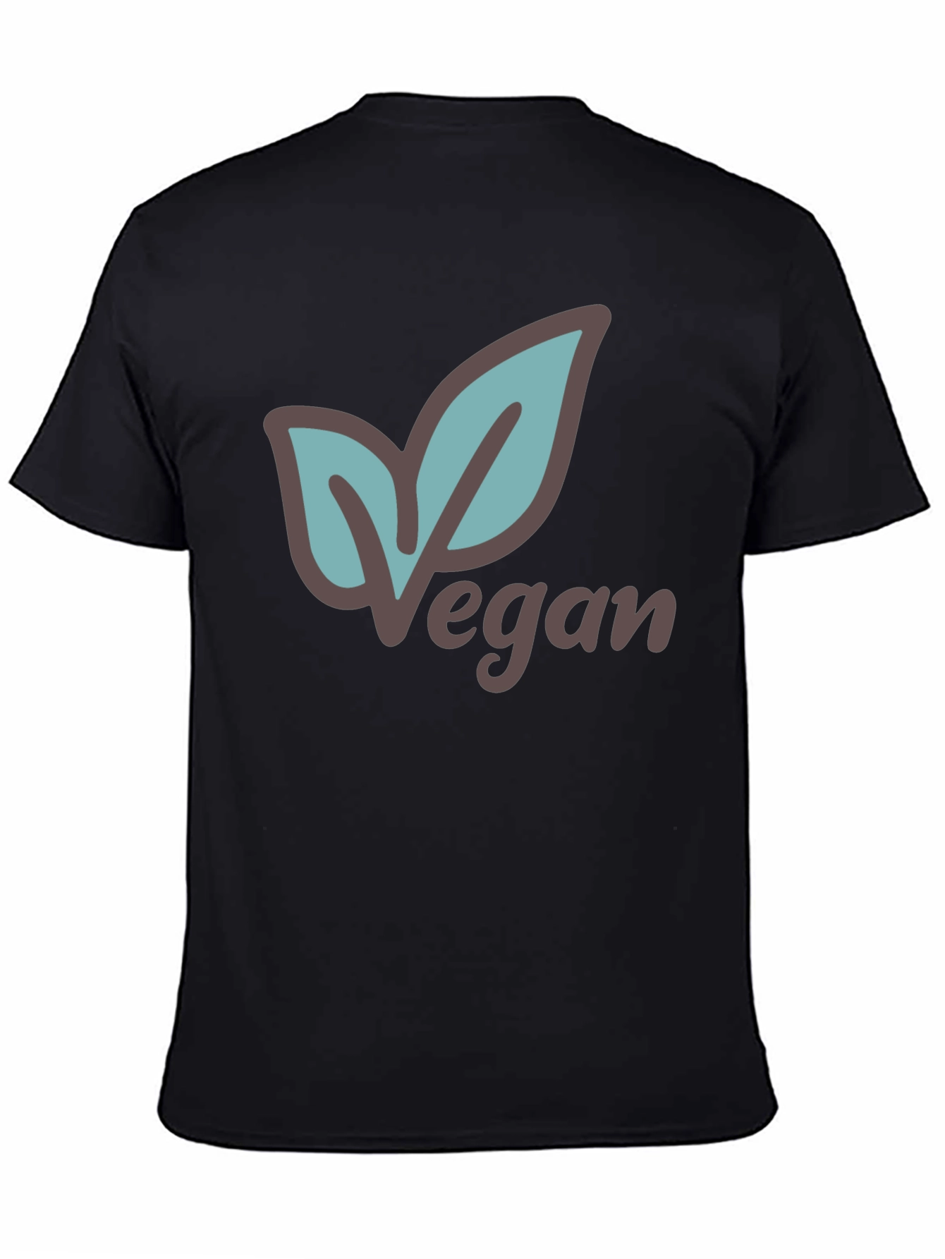 Vegan Leaf Graphic T-Shirt - Unisex