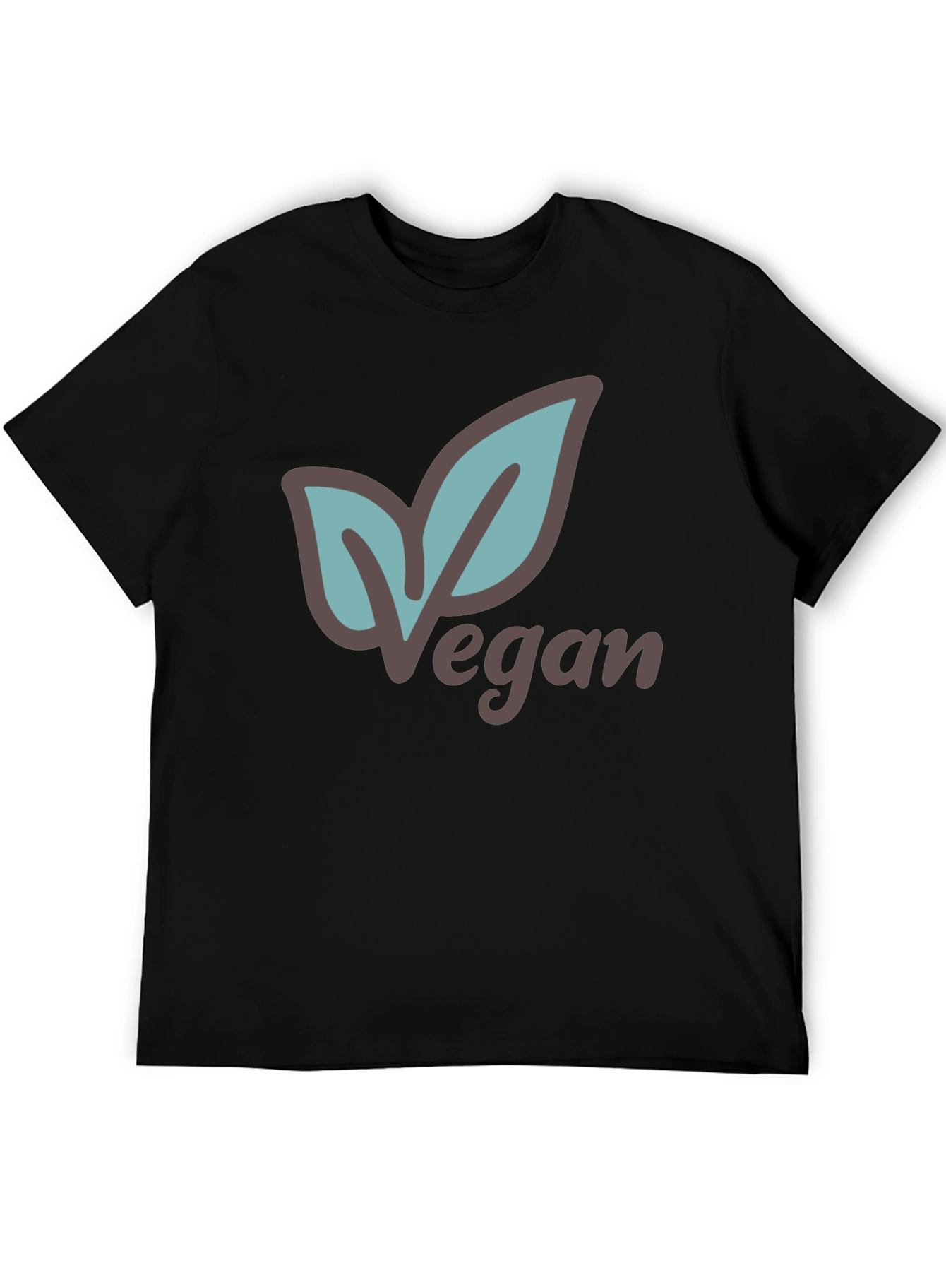 Vegan Leaf Graphic T-Shirt - Unisex
