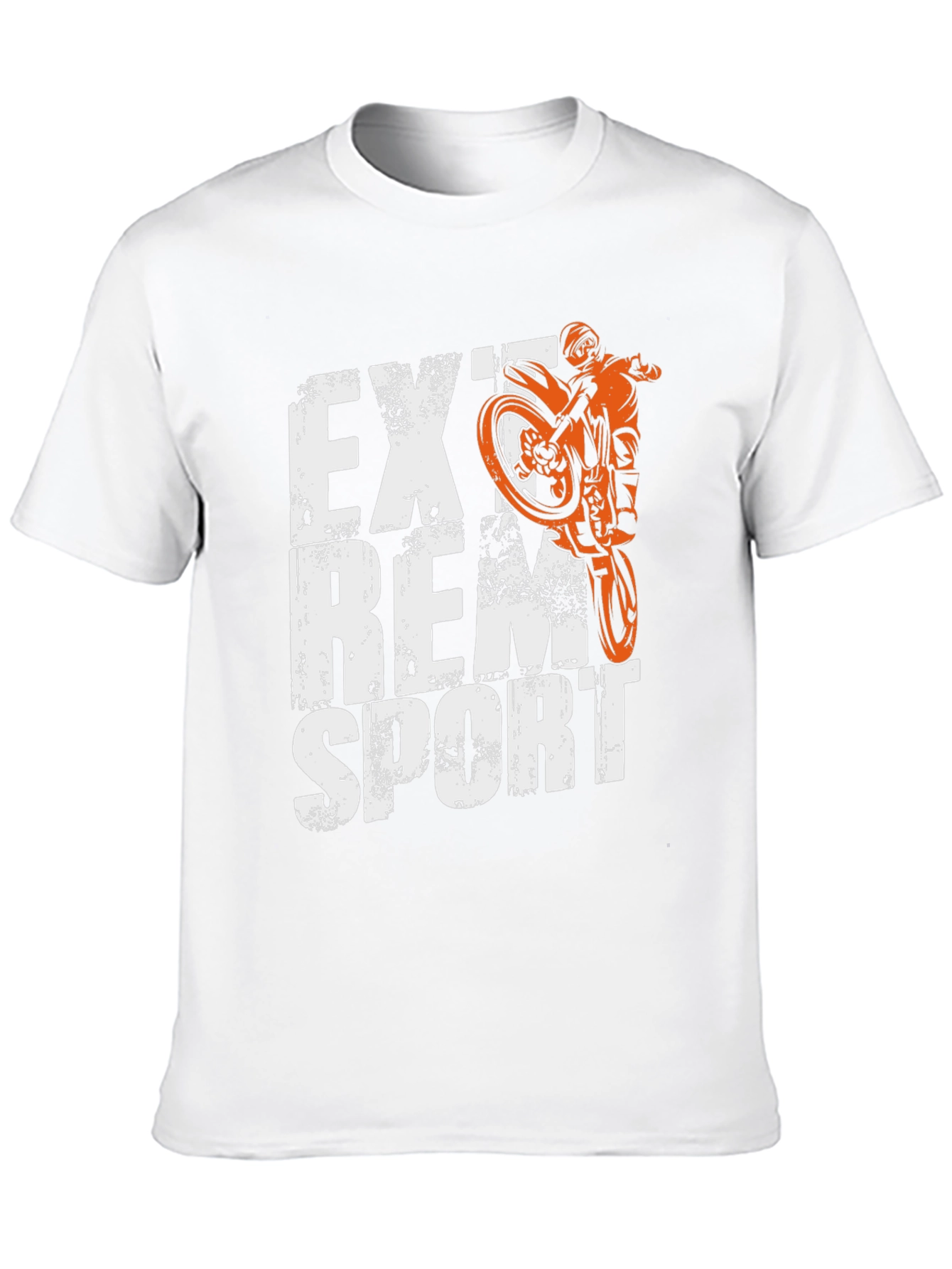 Extreme Sports Motorcycle Graphic T-Shirt