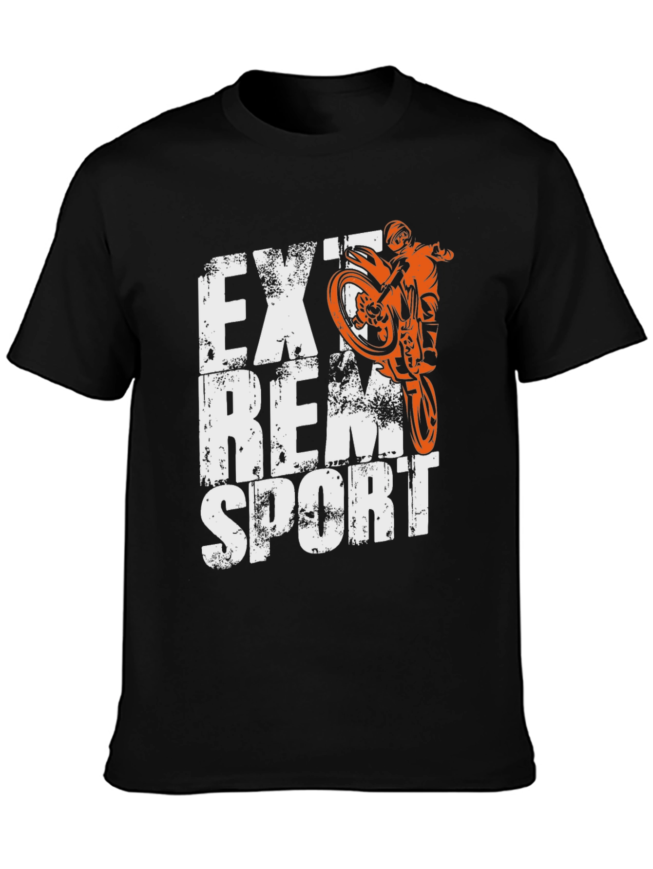 Extreme Sports Motorcycle Graphic T-Shirt