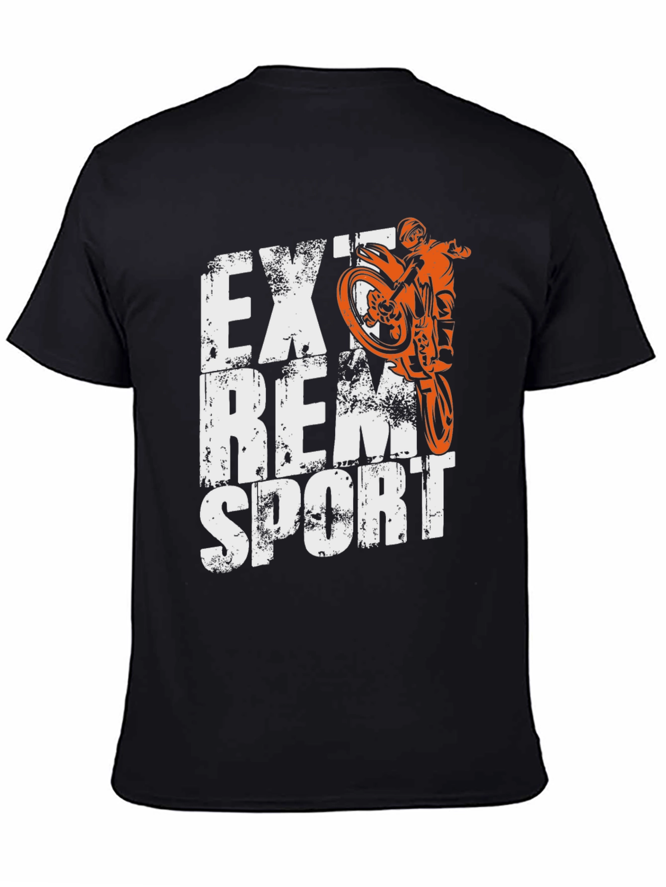 Extreme Sports Motorcycle Graphic T-Shirt