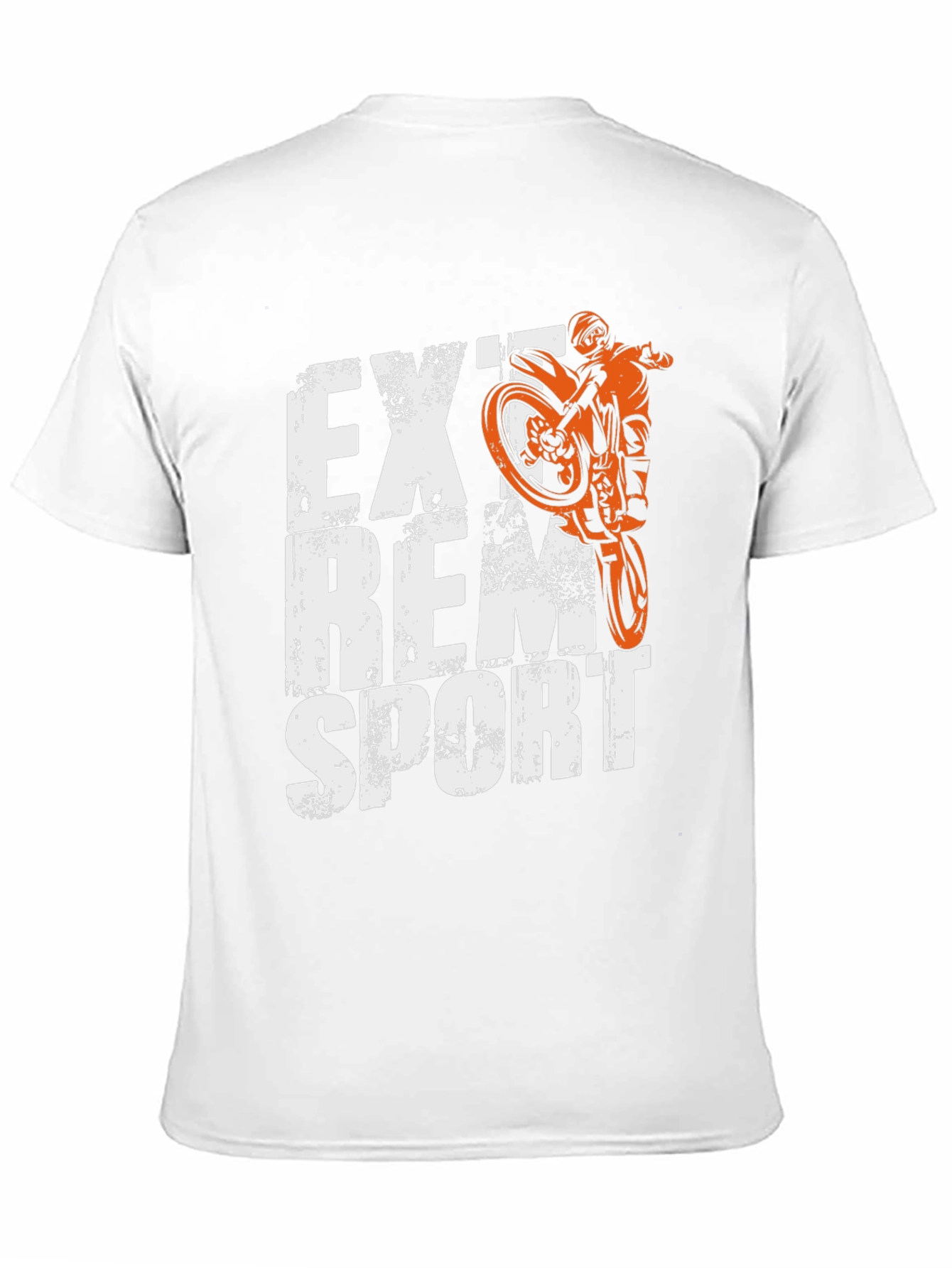 Extreme Sports Motorcycle Graphic T-Shirt