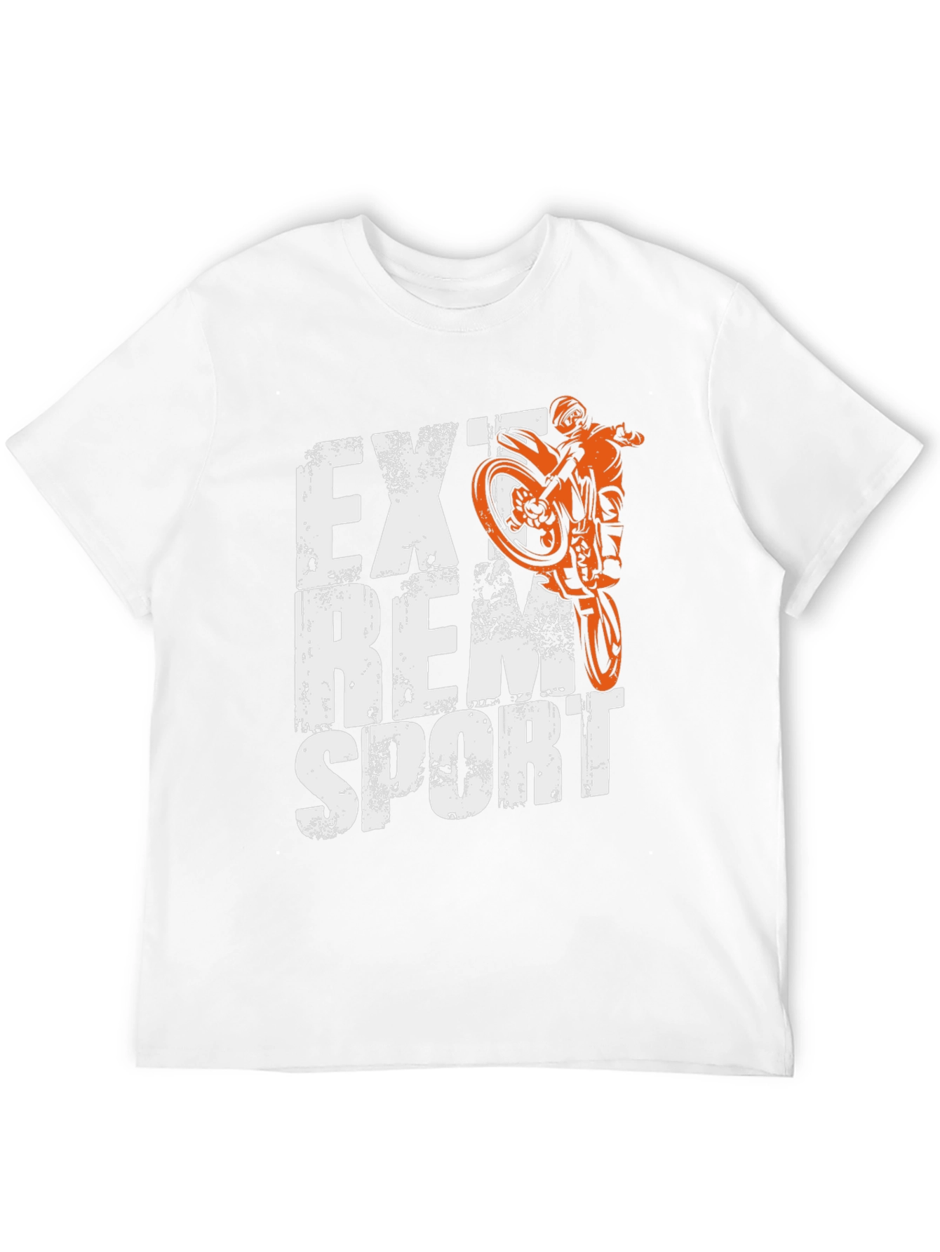 Extreme Sports Motorcycle Graphic T-Shirt