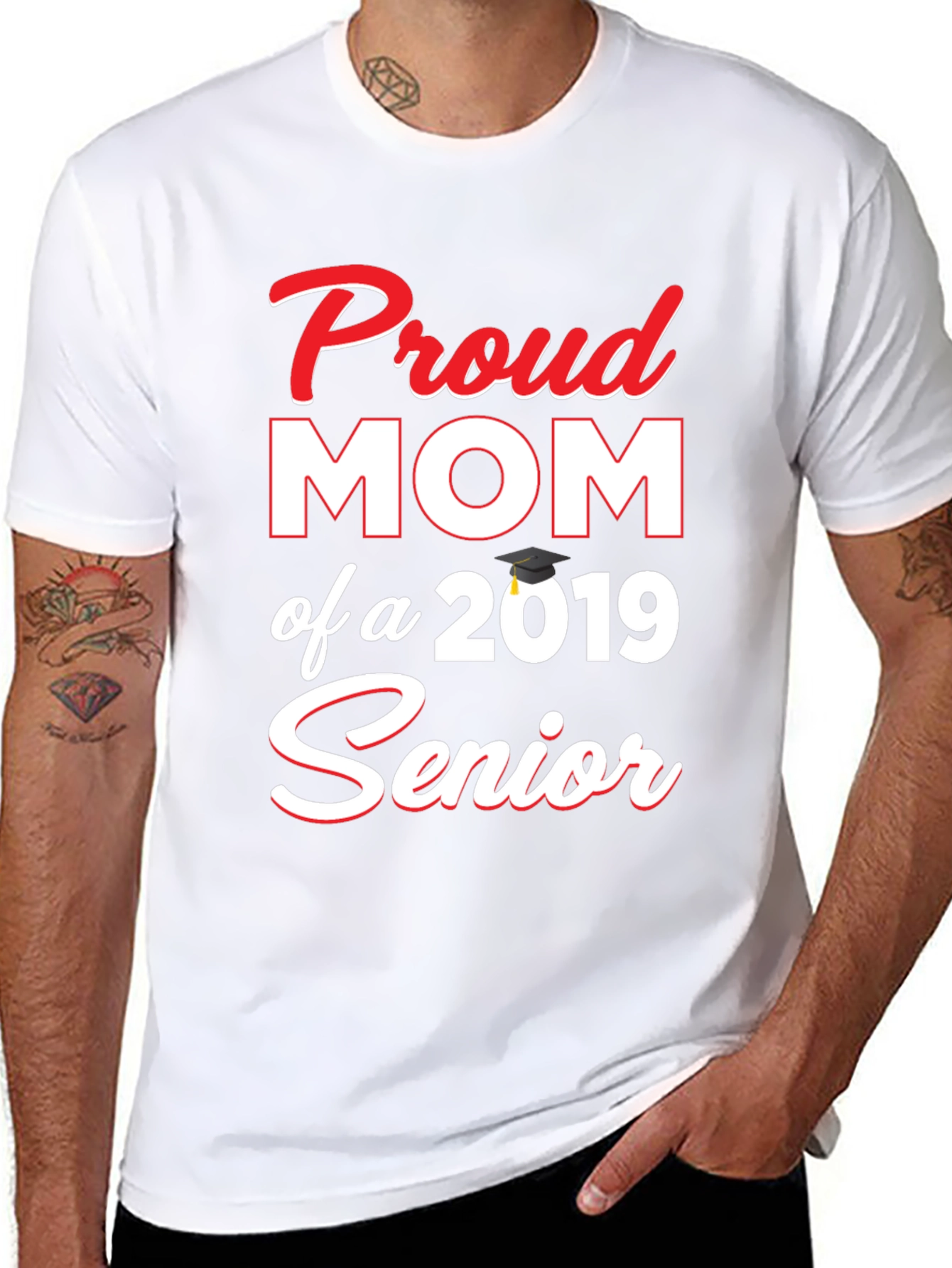 Proud Mom of a 2019 Senior T-Shirt