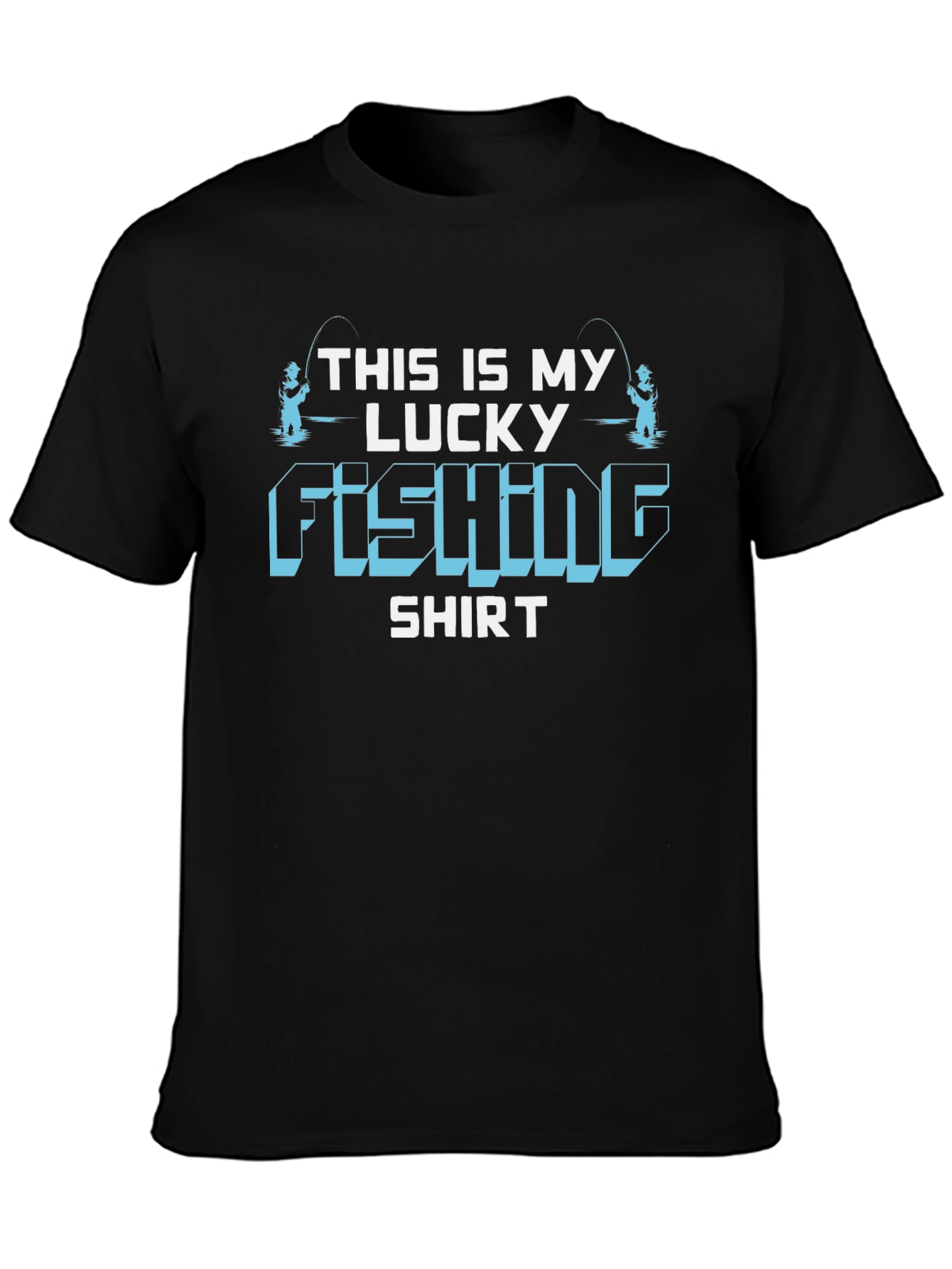 Lucky Fishing Shirt - Mens Graphic Tee