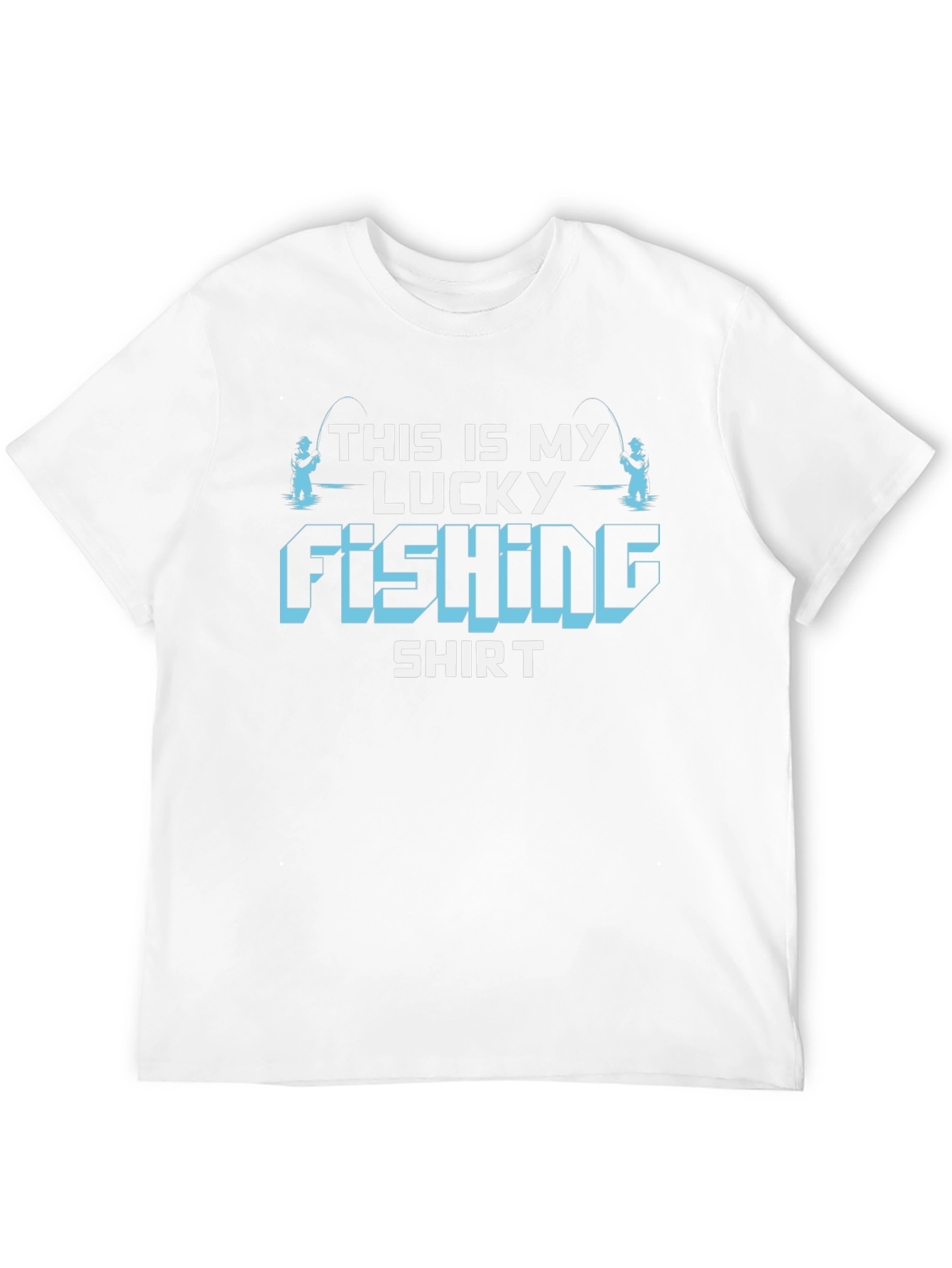 Lucky Fishing Shirt - Mens Graphic Tee
