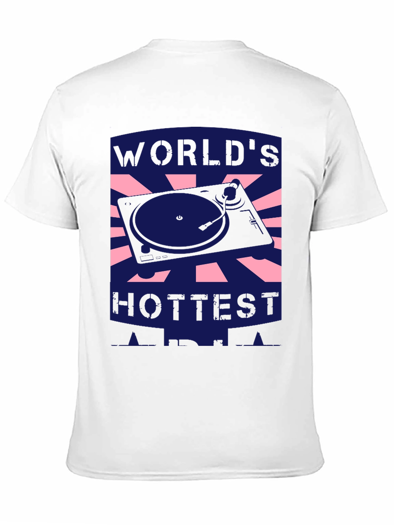 Worlds Hottest DJ Black T-Shirt
