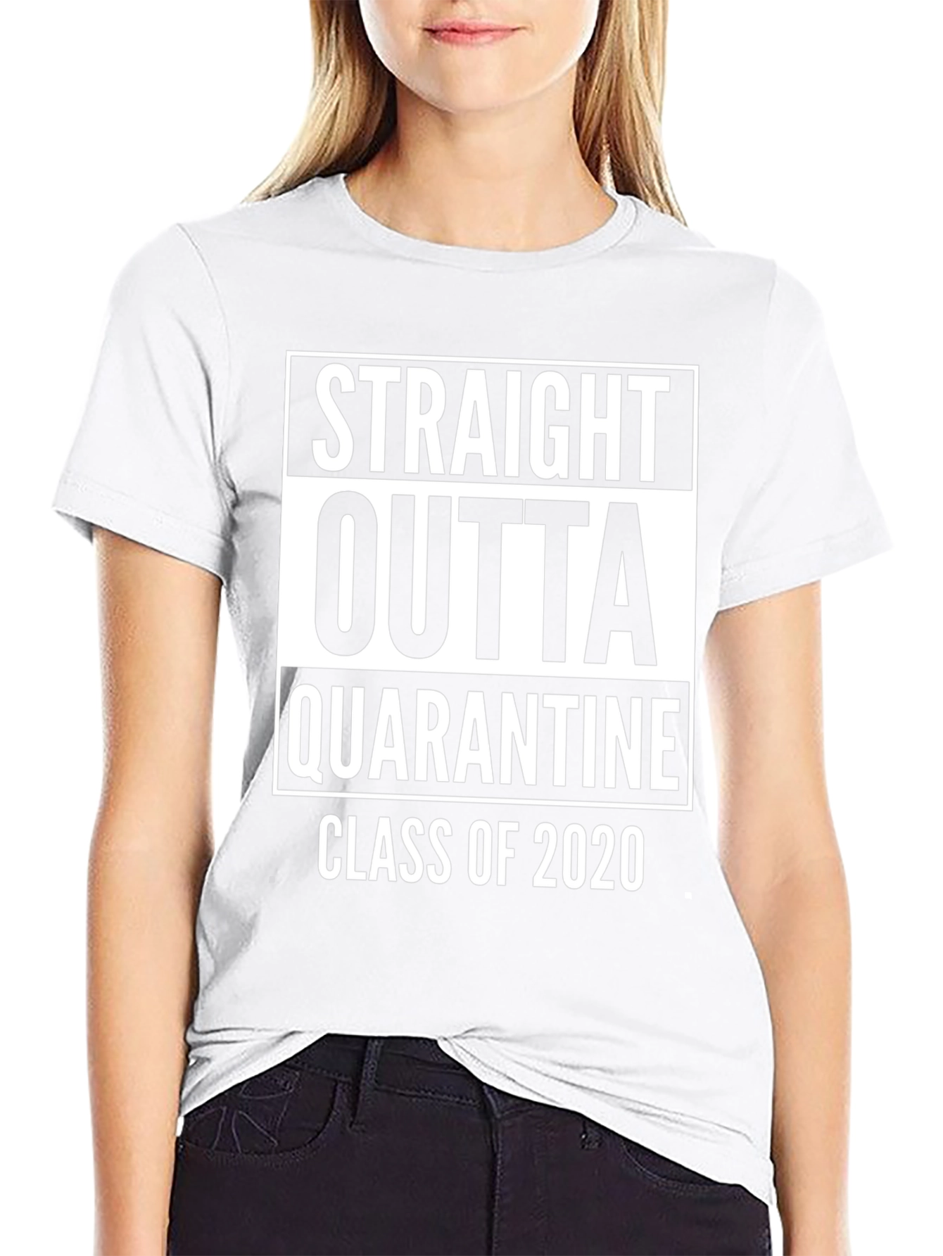 Straight Outta Quarantine Class of 2020 T-Shirt