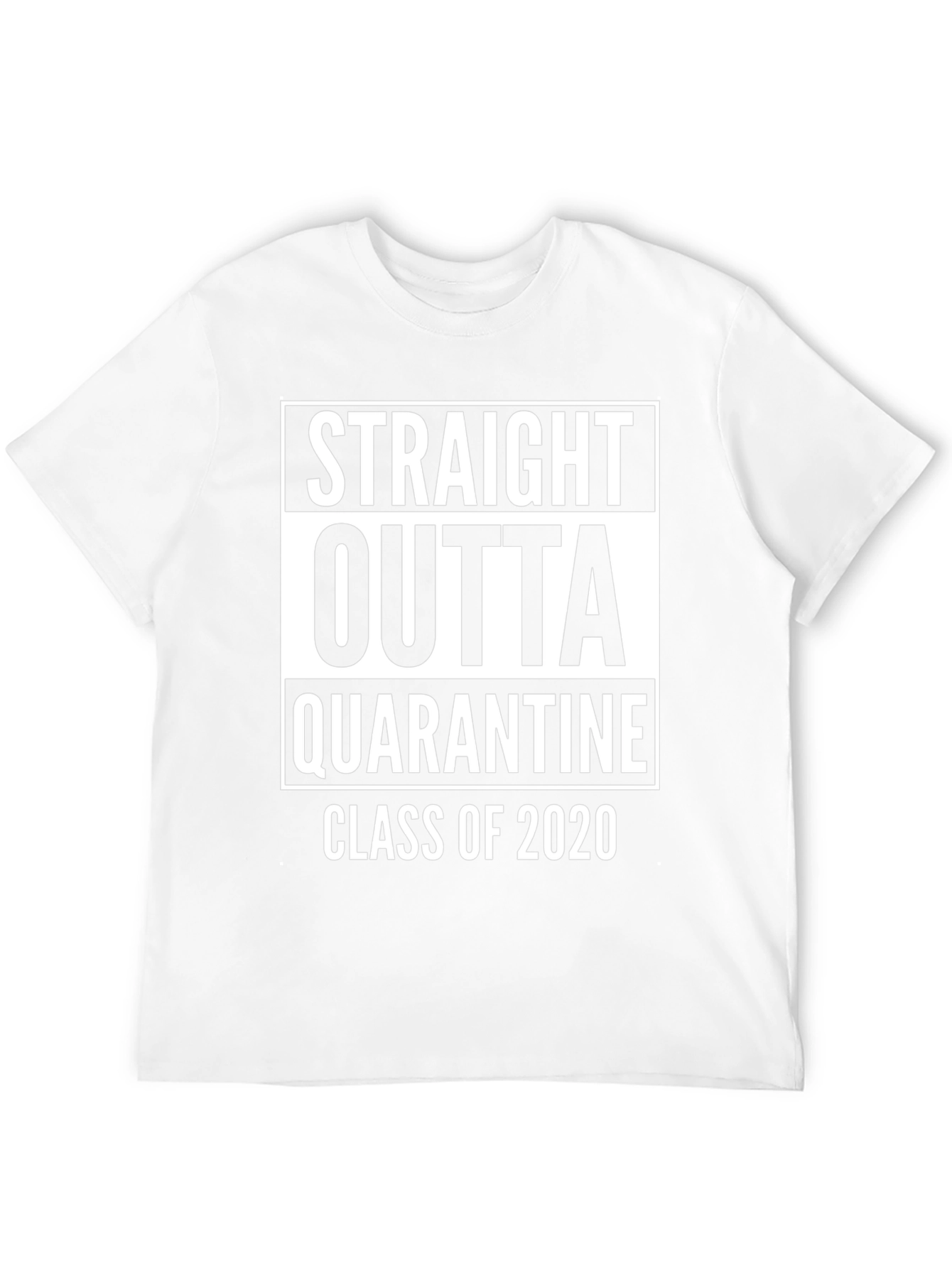 Straight Outta Quarantine Class of 2020 T-Shirt