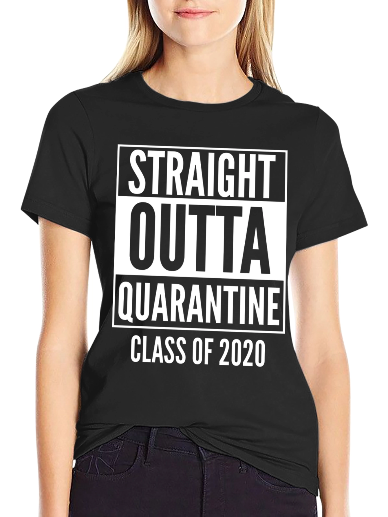 Straight Outta Quarantine Class of 2020 T-Shirt