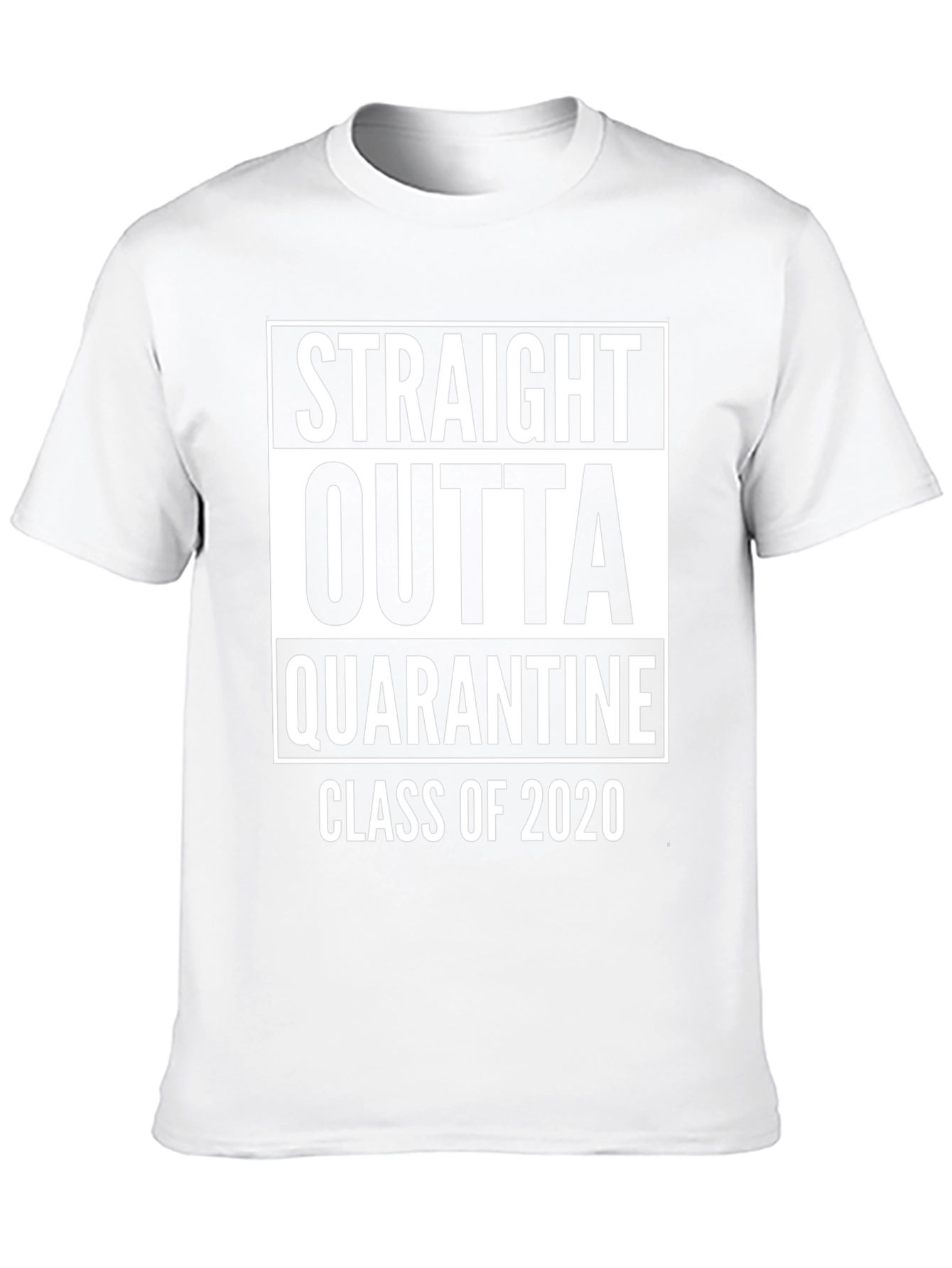 Straight Outta Quarantine Class of 2020 T-Shirt