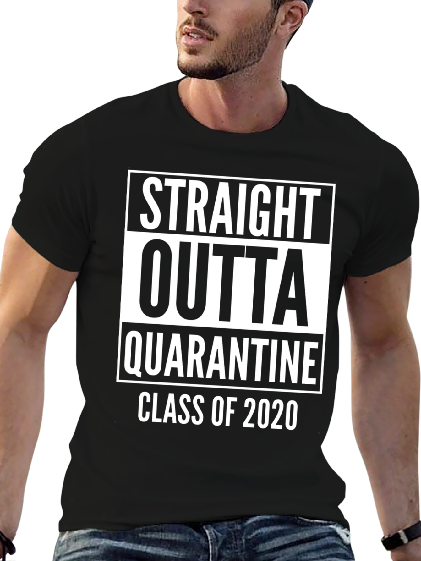 Straight Outta Quarantine Class of 2020 T-Shirt