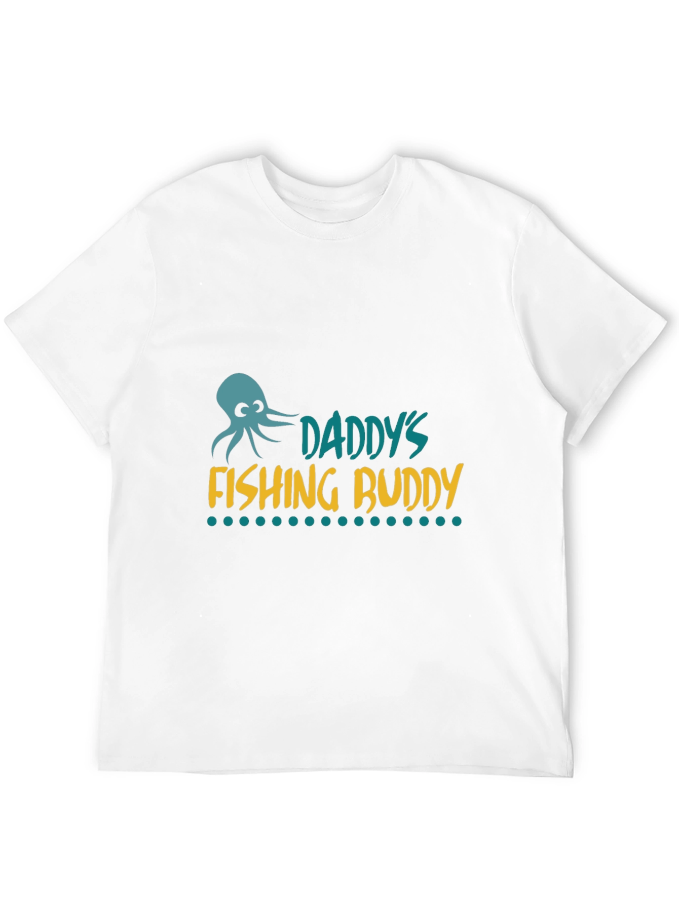 Daddys Fishing Buddy Graphic Tee - Black