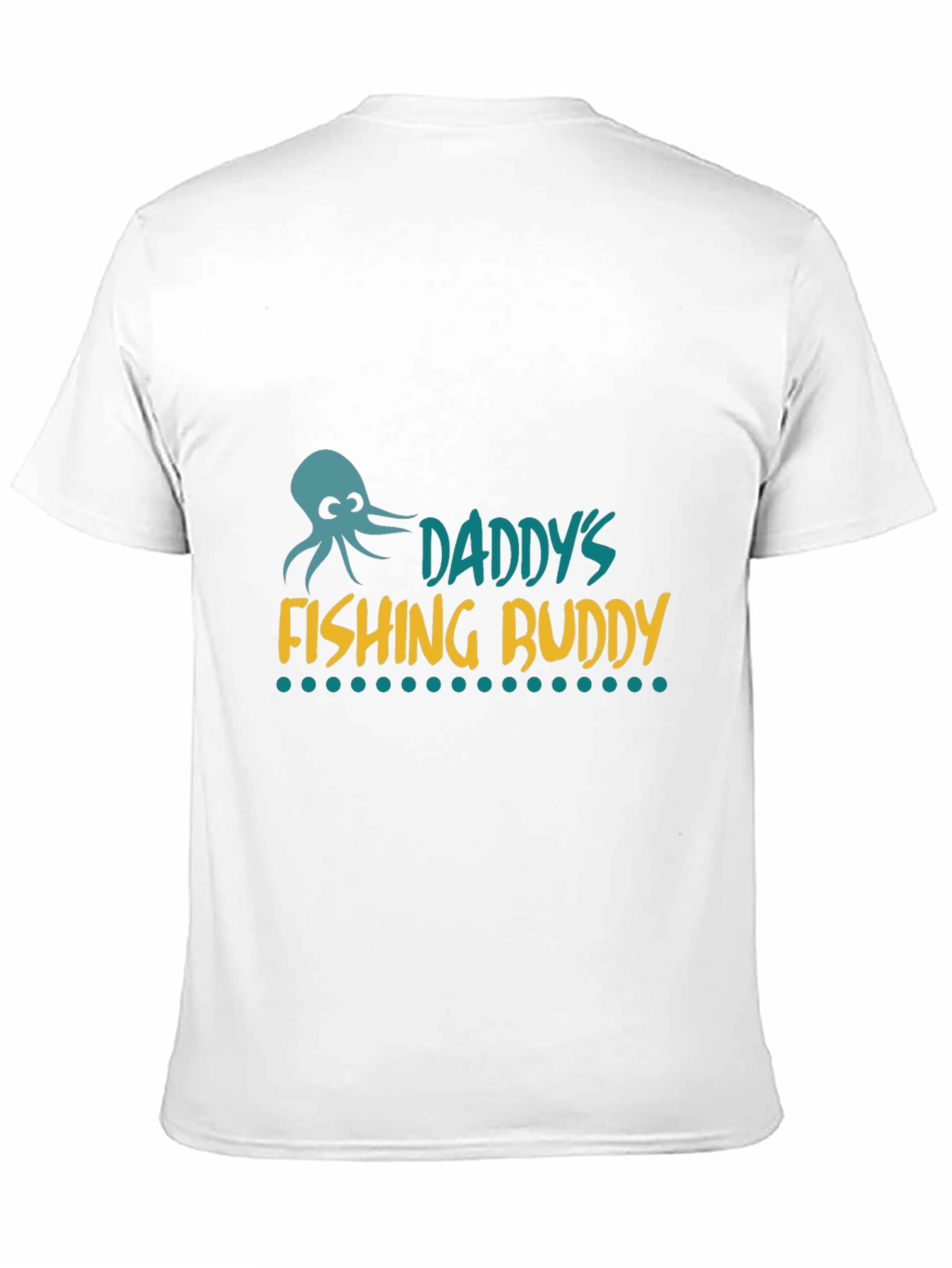 Daddys Fishing Buddy Graphic Tee - Black
