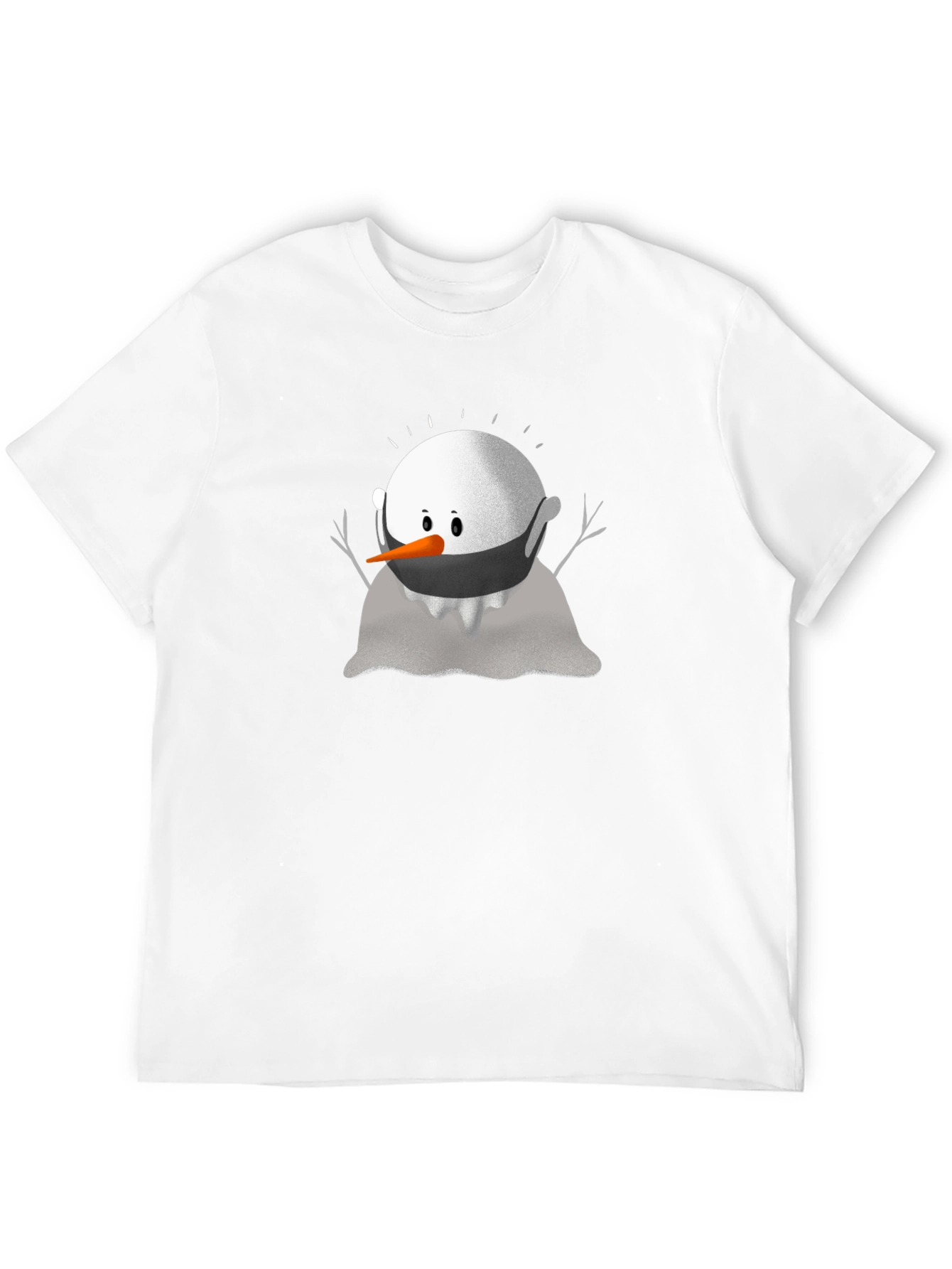 Masked Snowman Graphic Tee
