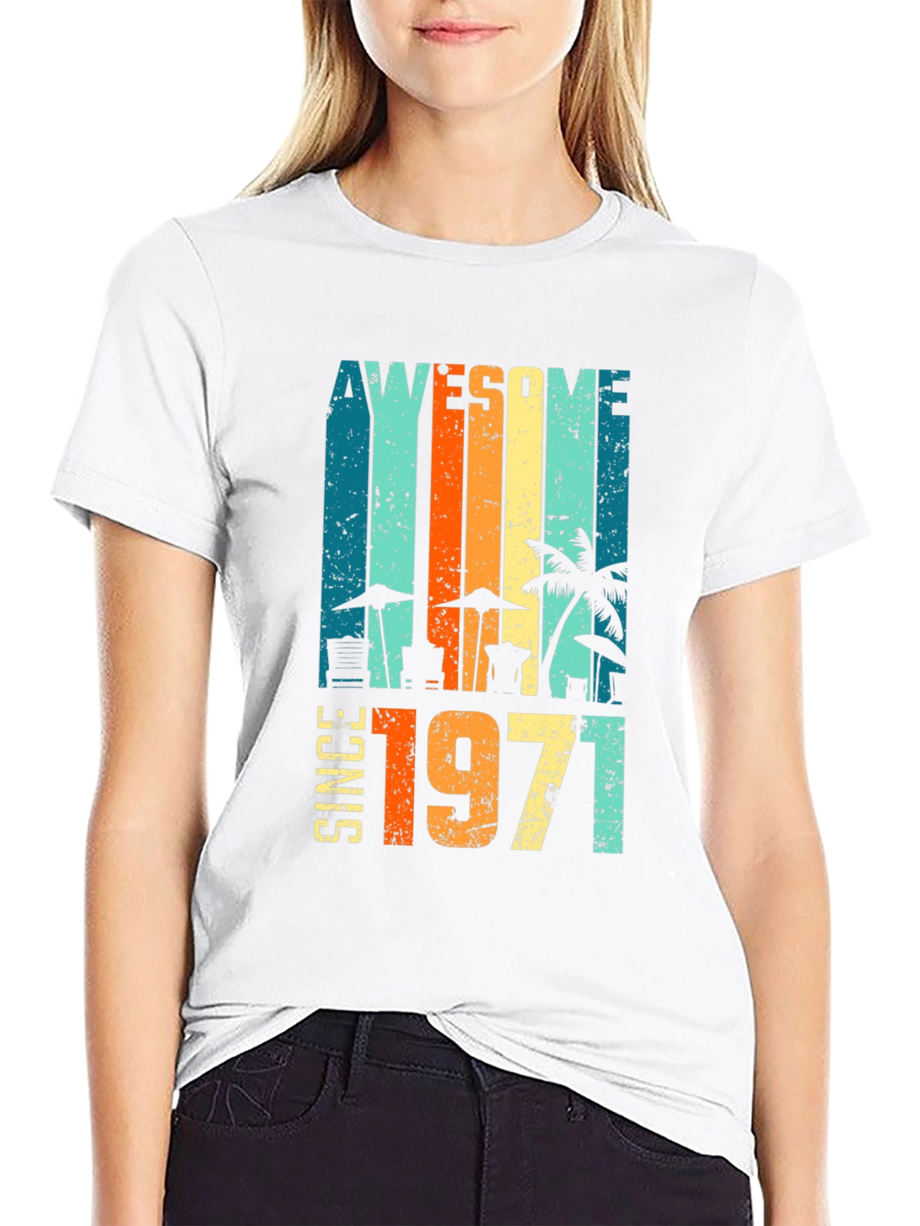 Awesome Since 1971 Retro T-Shirt