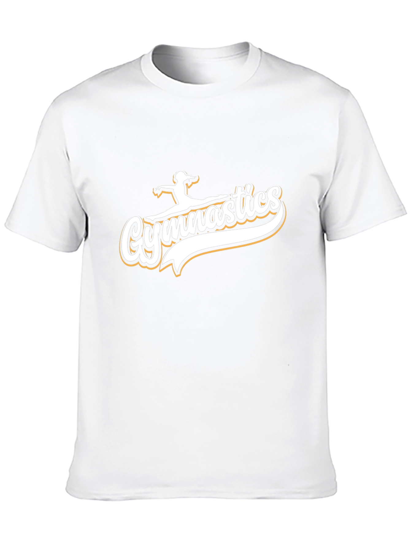 Gymnastics Graphic Tee - Black