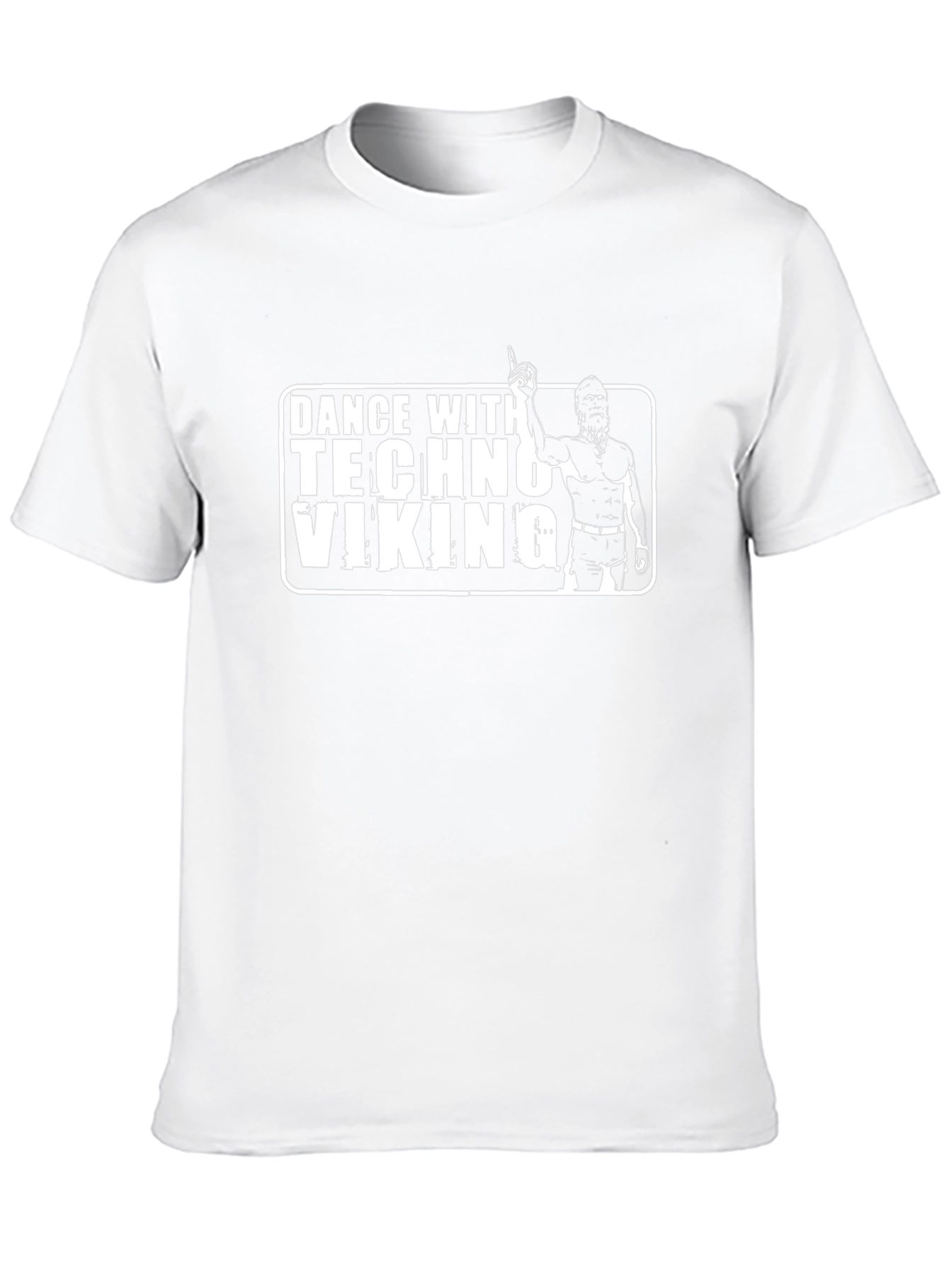 Dance With Techno Viking Black T-Shirt