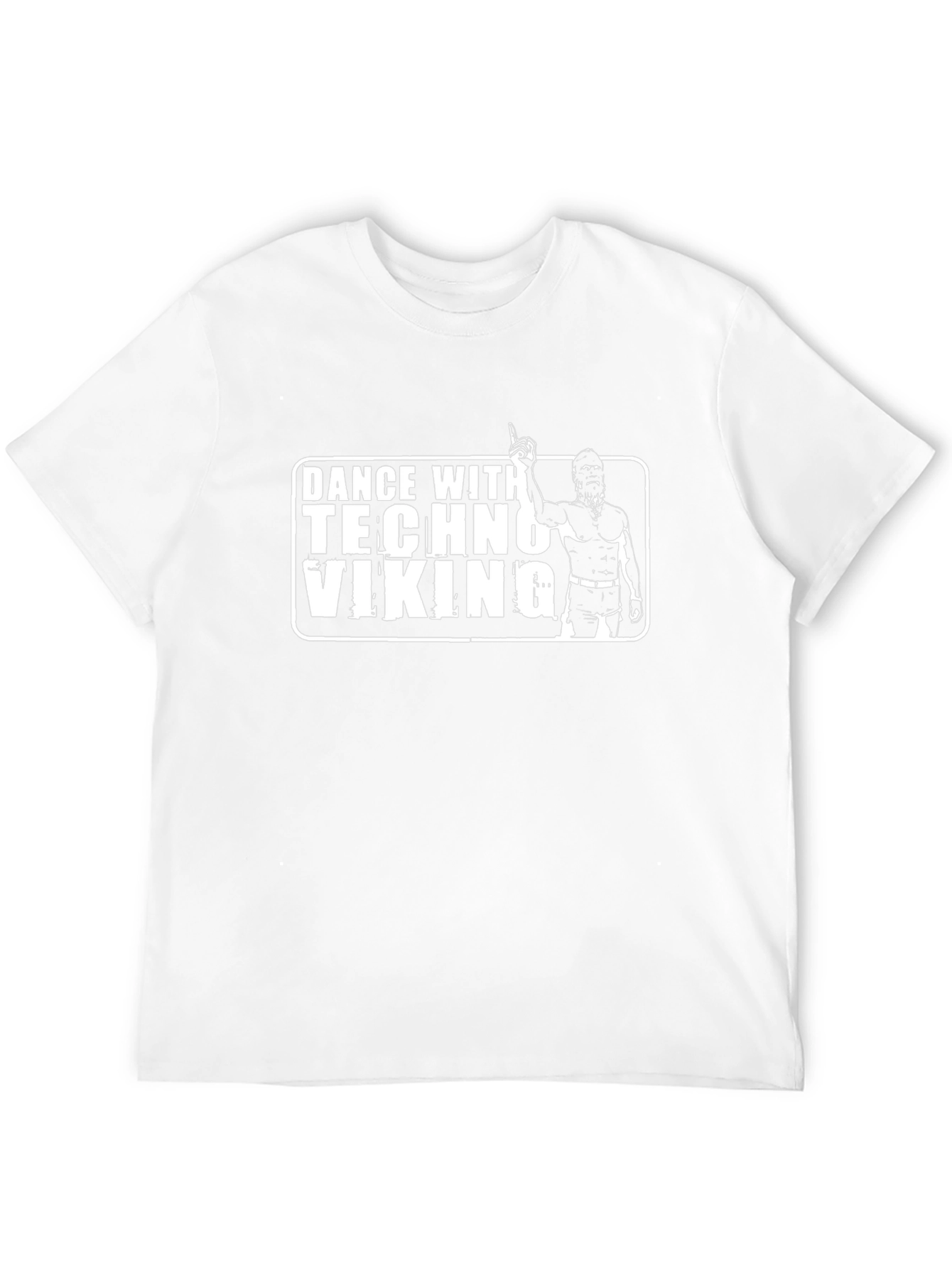 Dance With Techno Viking Black T-Shirt