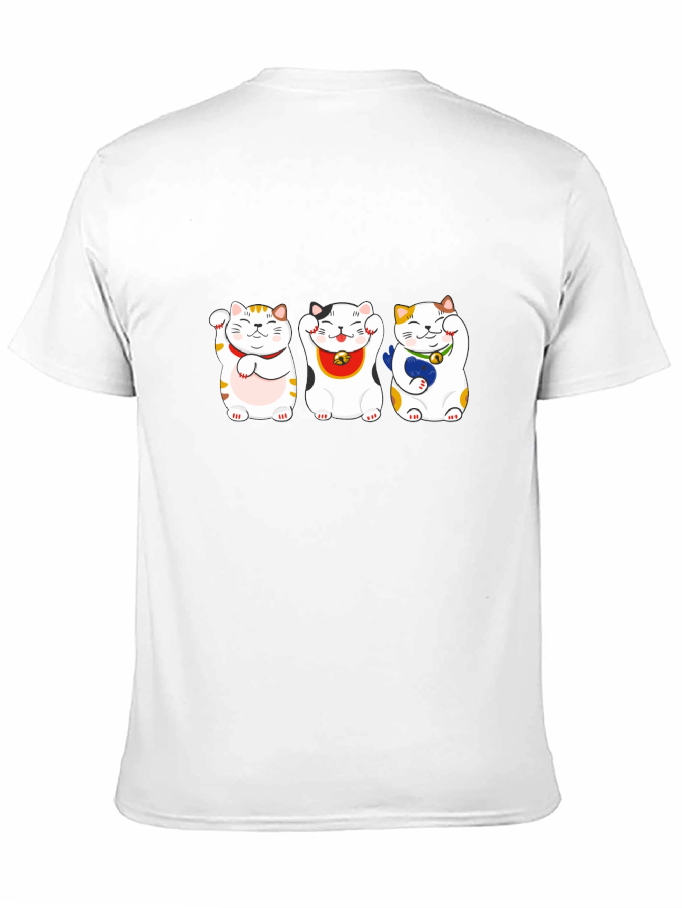 Lucky Cat T-Shirt - Maneki Neko Graphic Tee