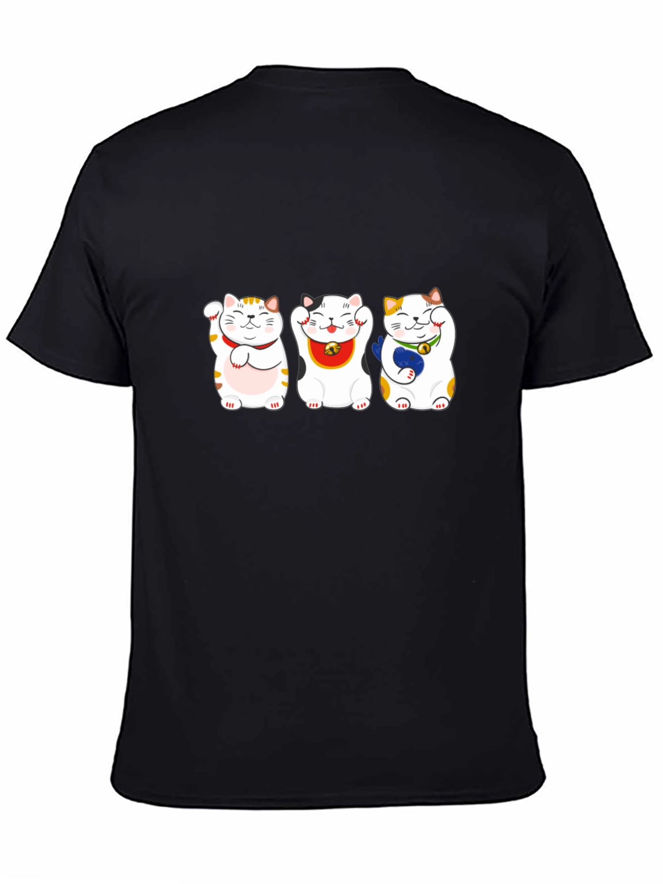 Lucky Cat T-Shirt - Maneki Neko Graphic Tee